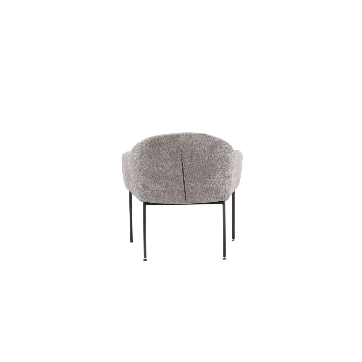 Sessel Catania aus Teddy Bouclé - Grau-Sessel-Venture Home-le canapé