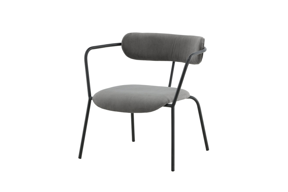 Sessel Duffy mit Armlehnen - Grau-Sessel-Venture Home-le canapé