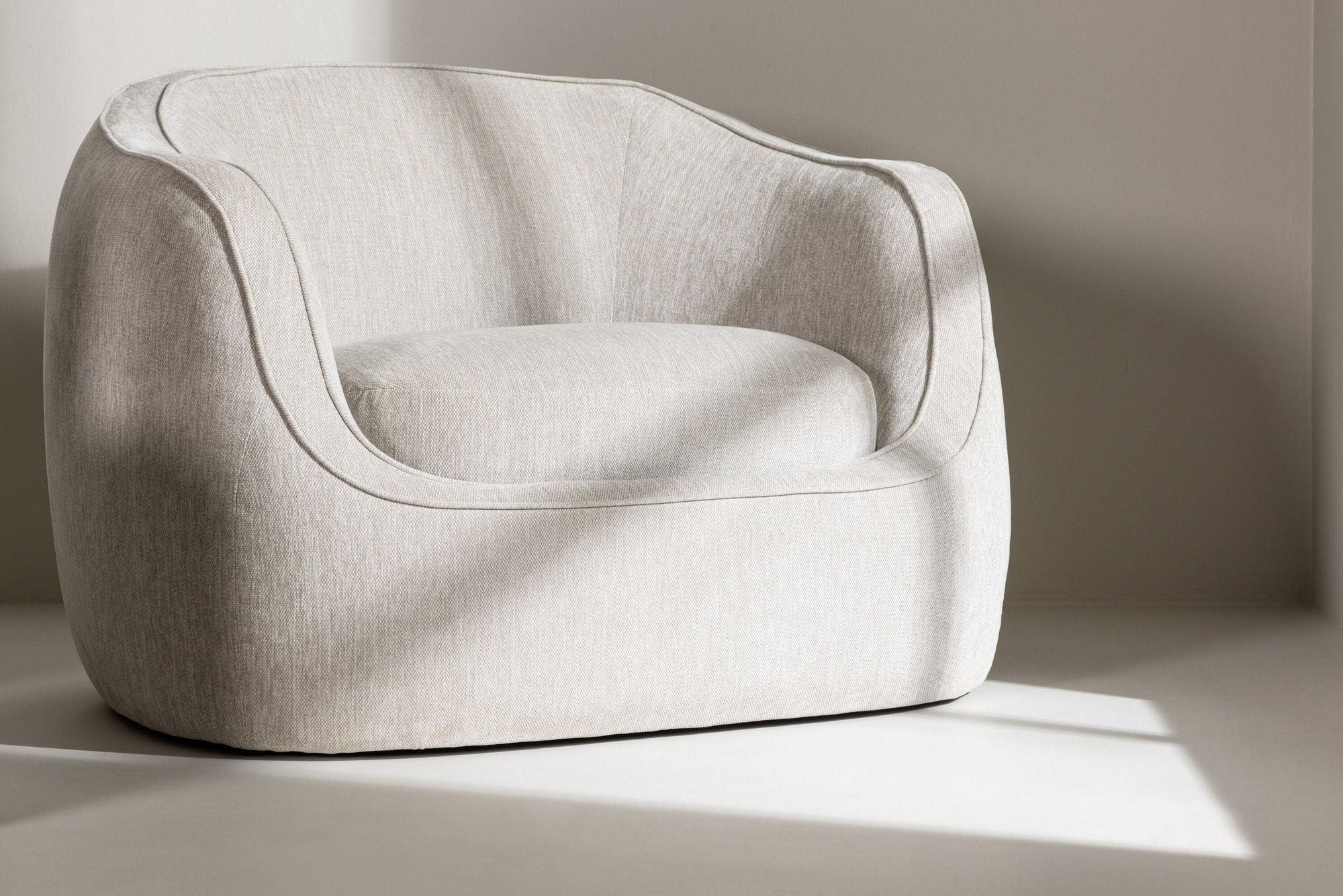 Sessel Elio - Hellgrau-Sessel-Venture Home-le canapé