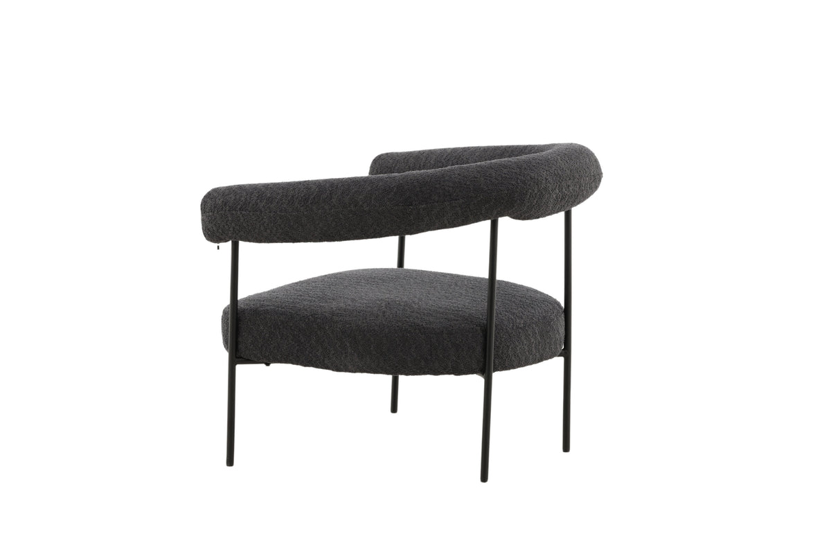 Sessel Hökåsen mit Armlehnen - Dunkelgrau-Sessel-Venture Home-le canapé
