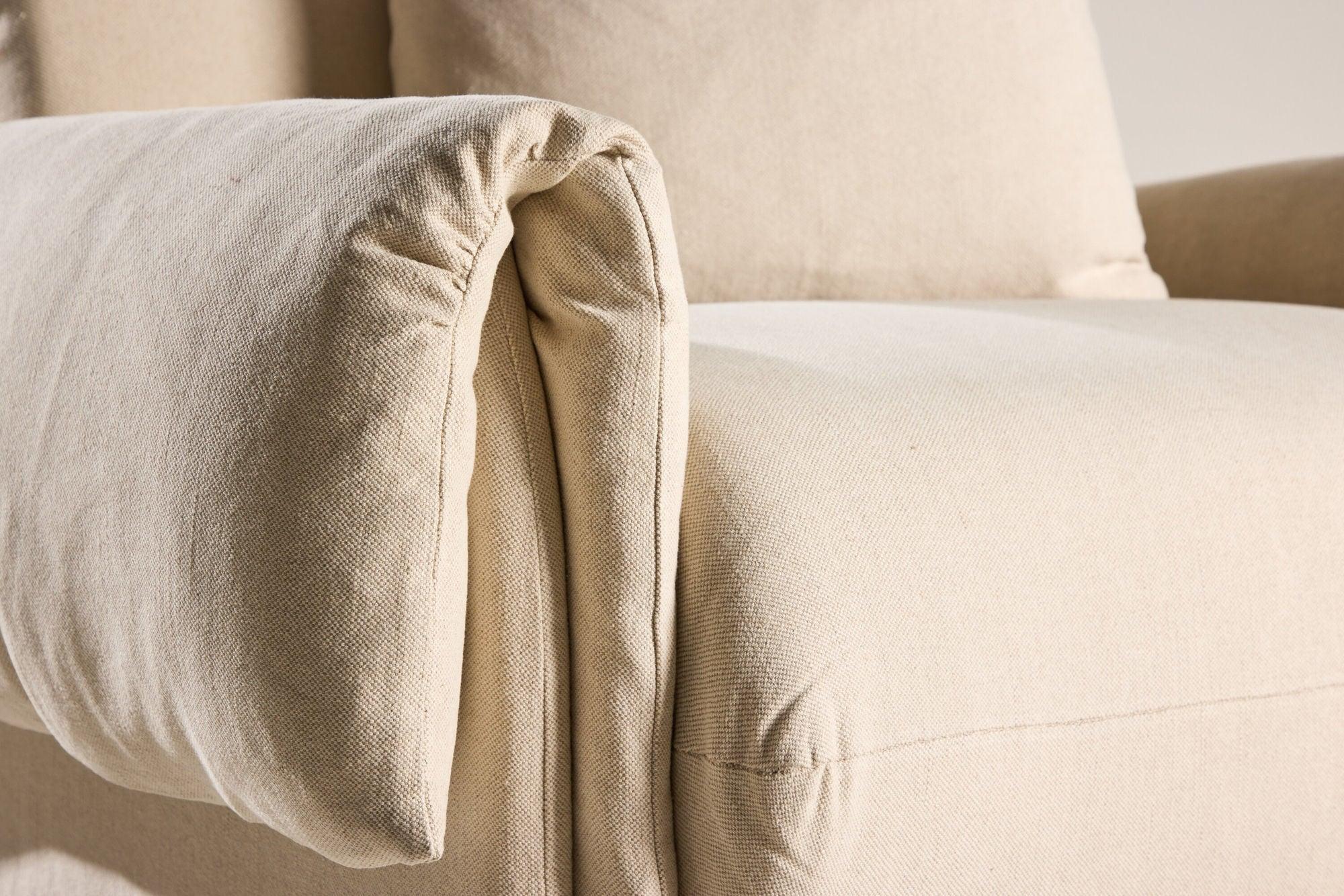 Sessel Mollösund aus Leinen - Beige-Sessel-Vind-le canapé