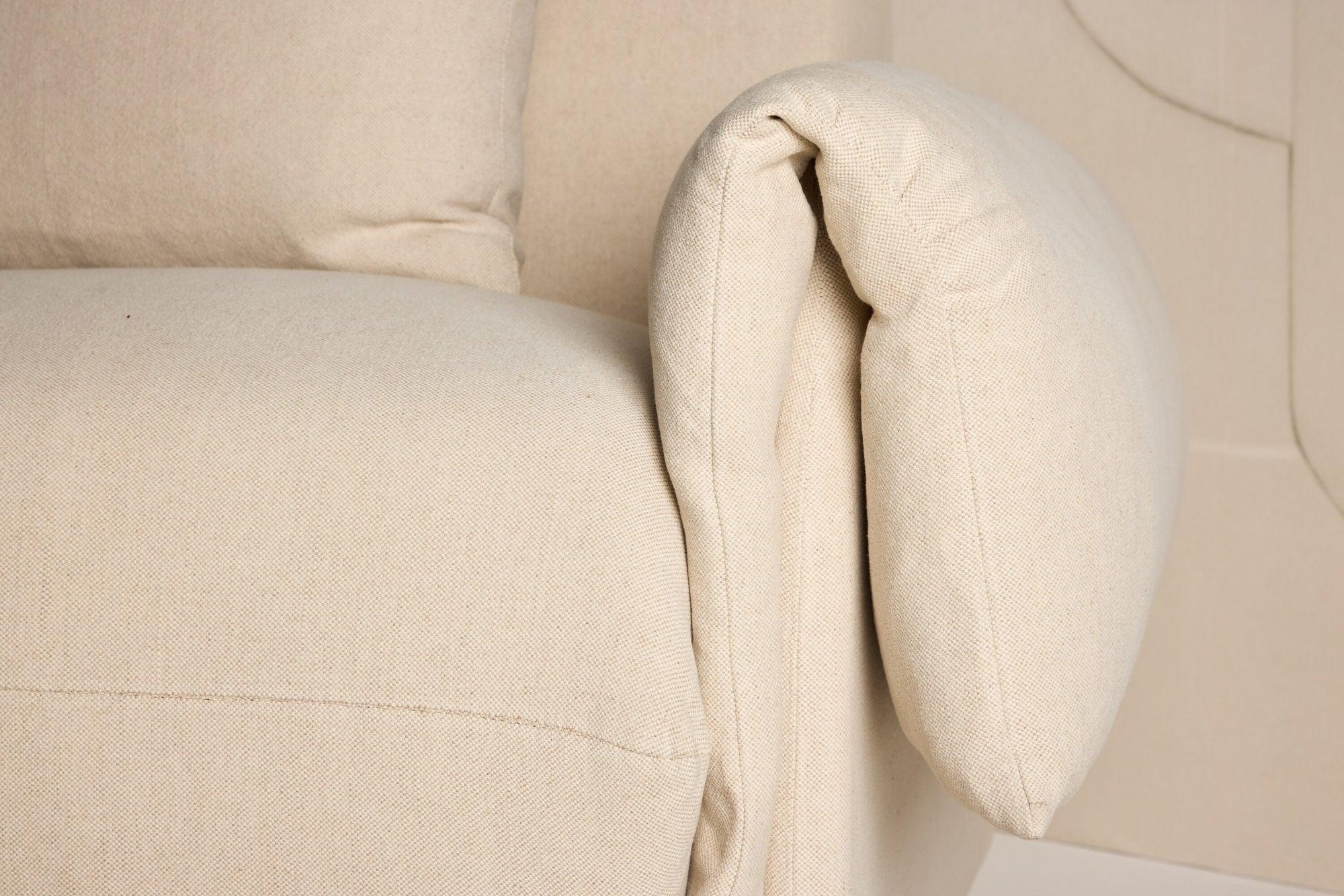 Sessel Mollösund aus Leinen - Beige-Sessel-Vind-le canapé