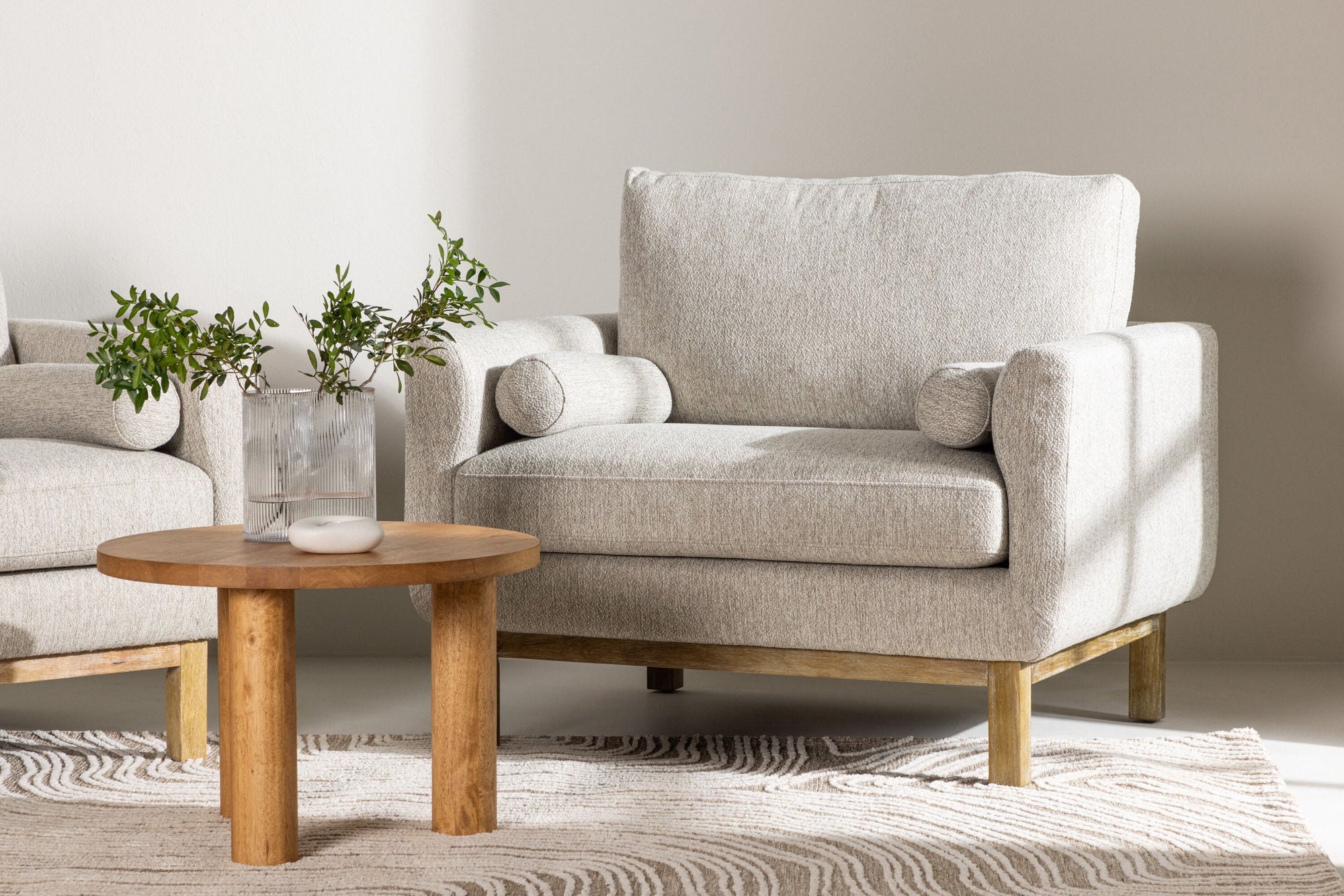 Sessel Olympos - Beige-Sessel-Venture Home-le canapé