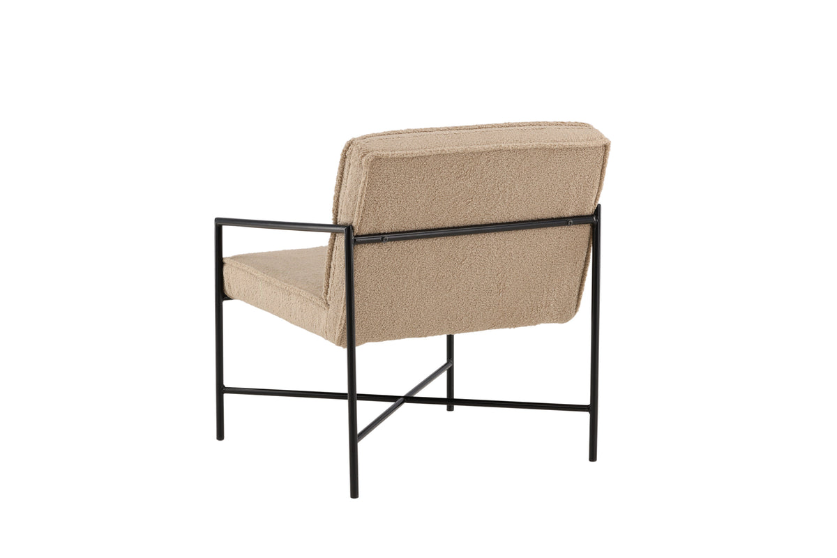 Sessel Rakel mit Armlehnen - Beige-Sessel-Venture Home-le canapé
