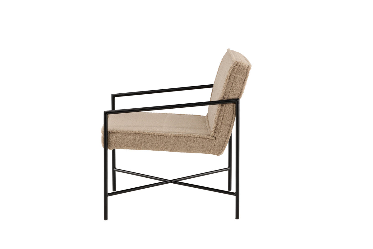 Sessel Rakel mit Armlehnen - Beige-Sessel-Venture Home-le canapé