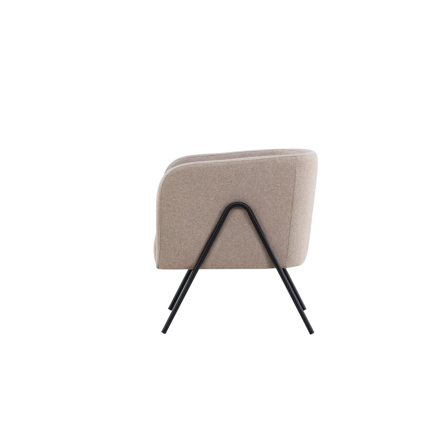 Sessel Rika - Beige-Sessel-Venture Home-le canapé