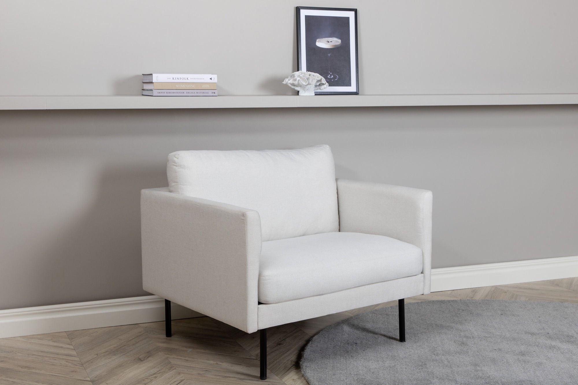 Sessel Zoom aus Stoff - Beige-Sessel-Venture Home-le canapé