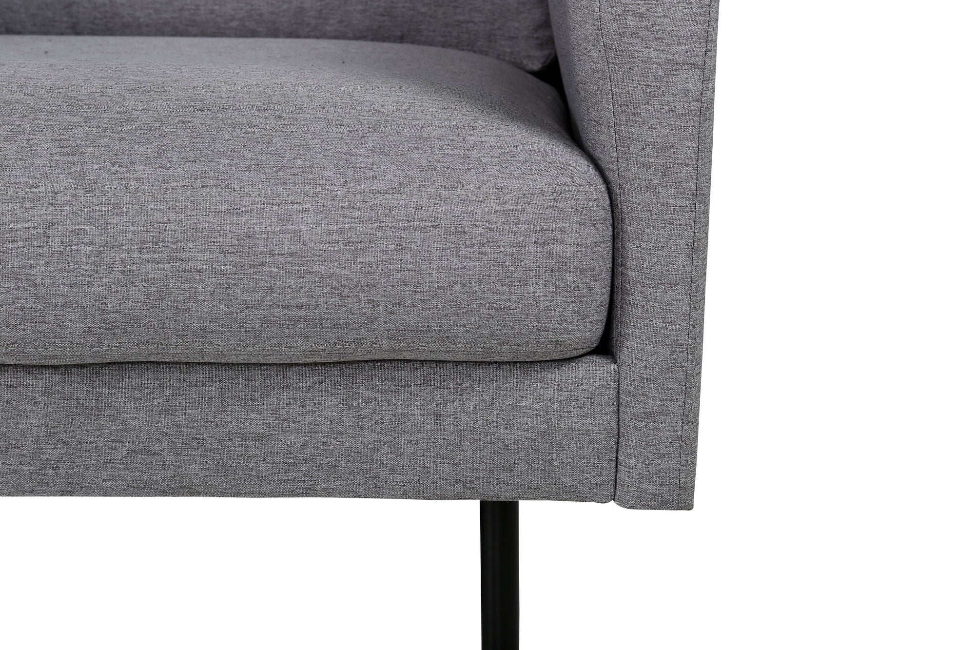 Sessel Zoom aus Stoff - Grau-Sessel-Venture Home-le canapé