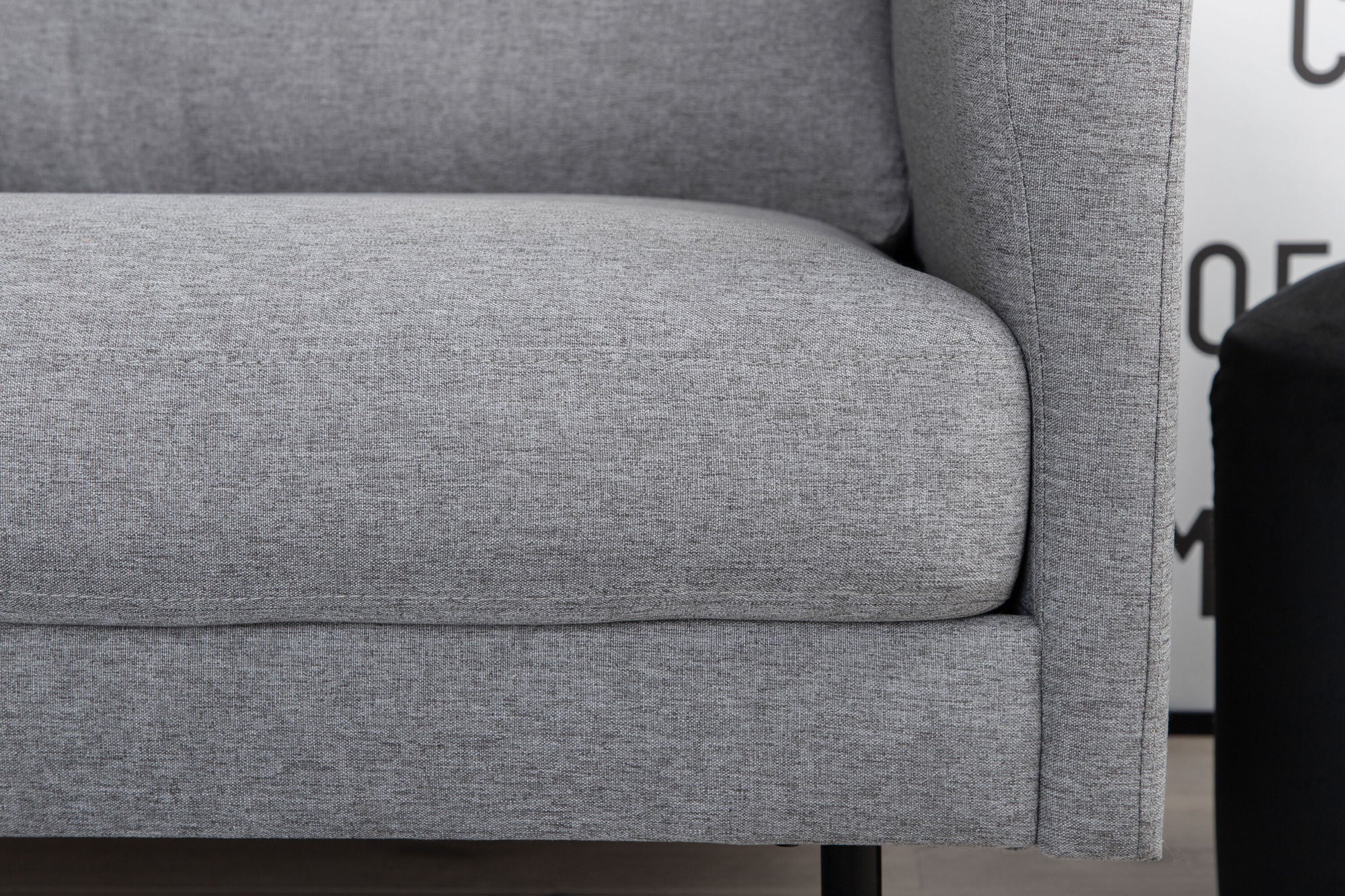 Sessel Zoom aus Stoff - Grau-Sessel-Venture Home-le canapé