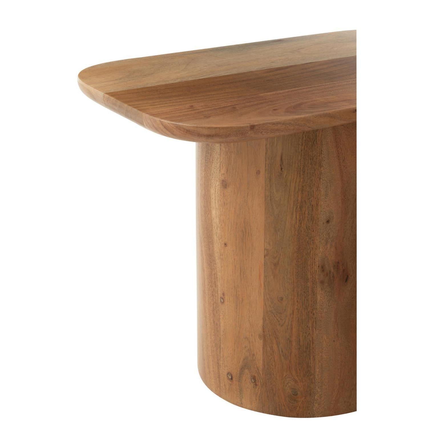 2er-Set Beistelltische aus Akazienholz/MDF - Natur-Beistelltisch-le canapé