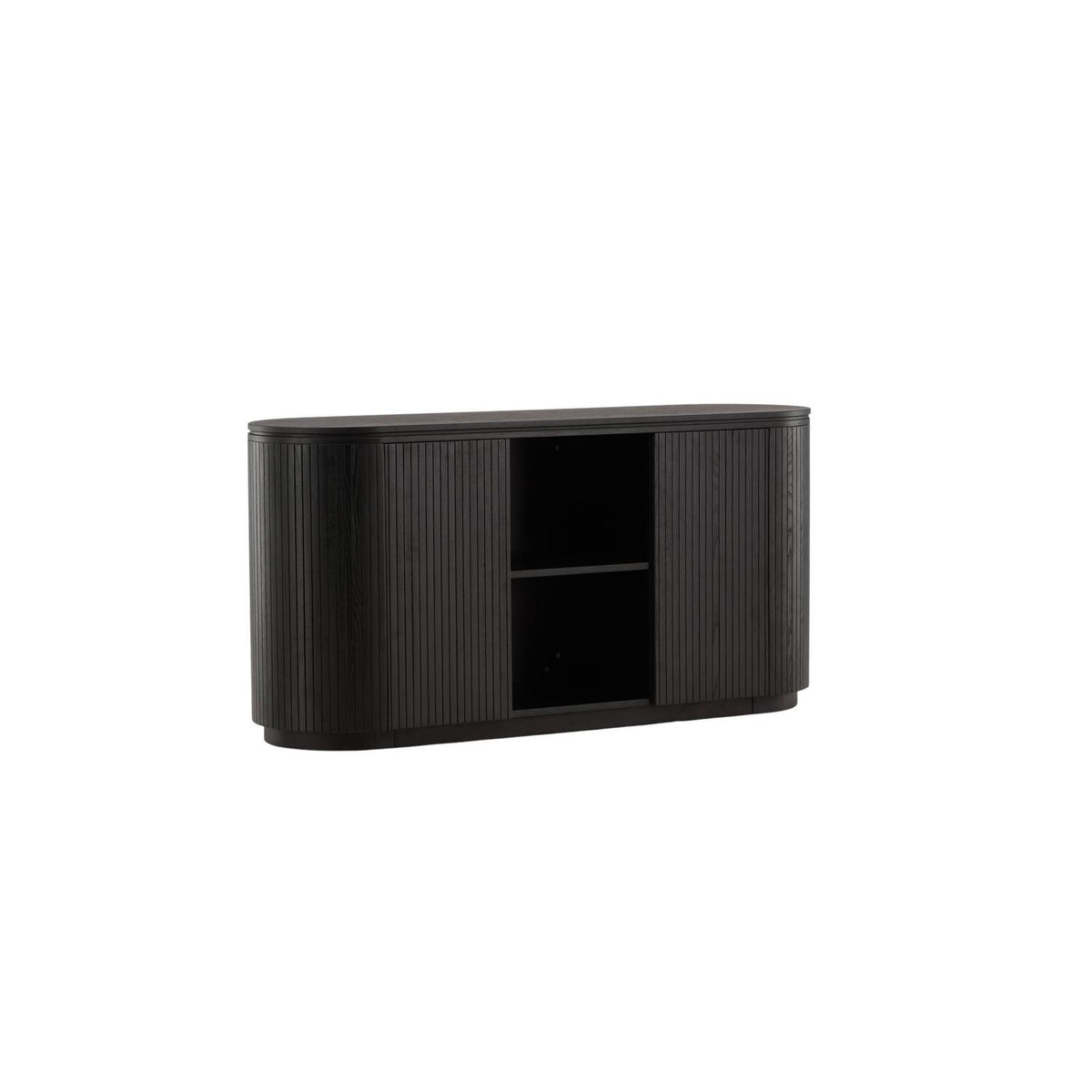 Sideboard Fjällbacka 160cm - Schwarz-Sideboards-Vind-le canapé