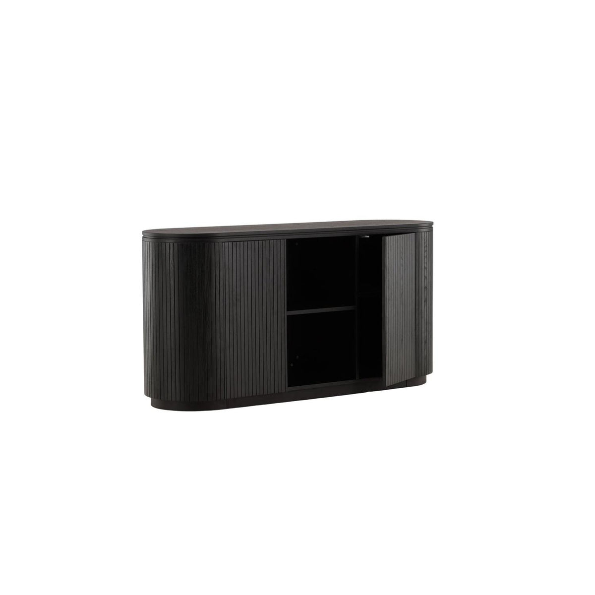 Sideboard Fjällbacka 160cm - Schwarz-Sideboards-Vind-le canapé