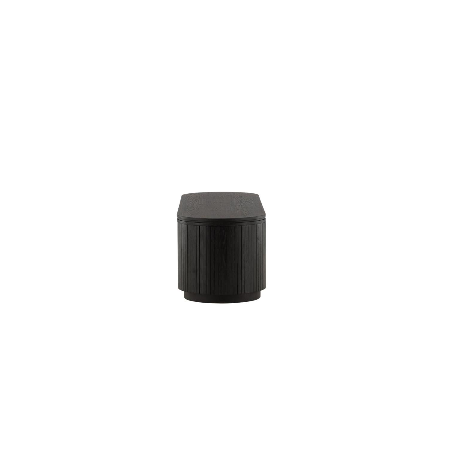 Sideboard Fjällbacka 160x45cm - Schwarz-Sideboards-Vind-le canapé