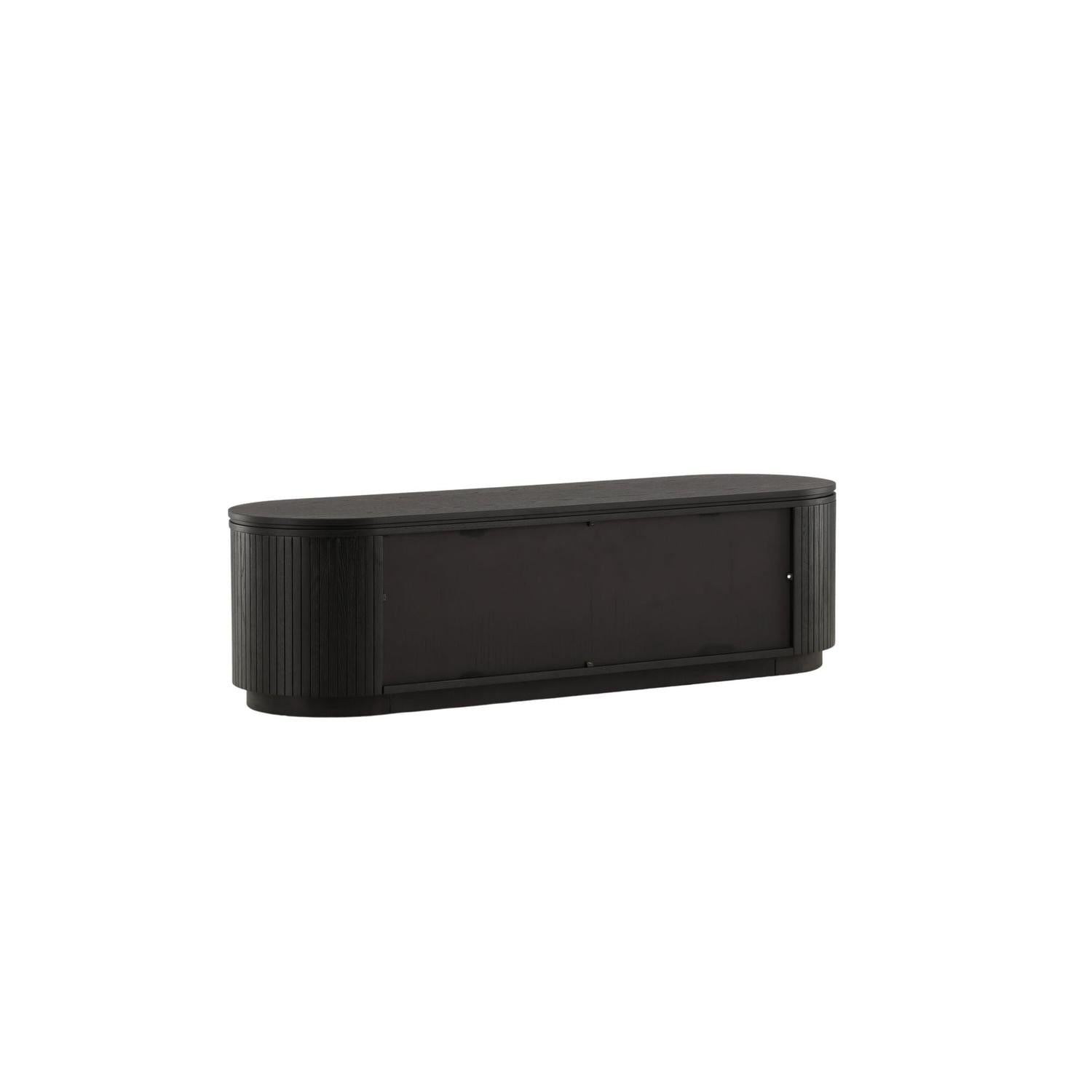 Sideboard Fjällbacka 160x45cm - Schwarz-Sideboards-Vind-le canapé