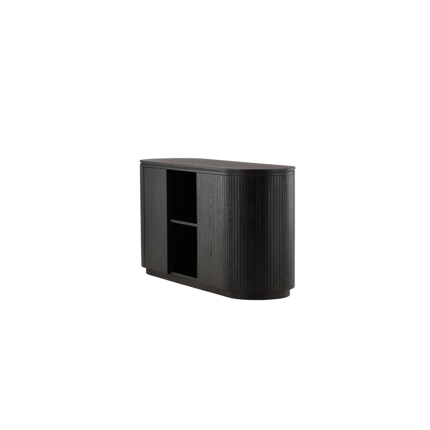Sideboard Fjällbacka 160x80cm - Schwarz-Sideboards-Vind-le canapé