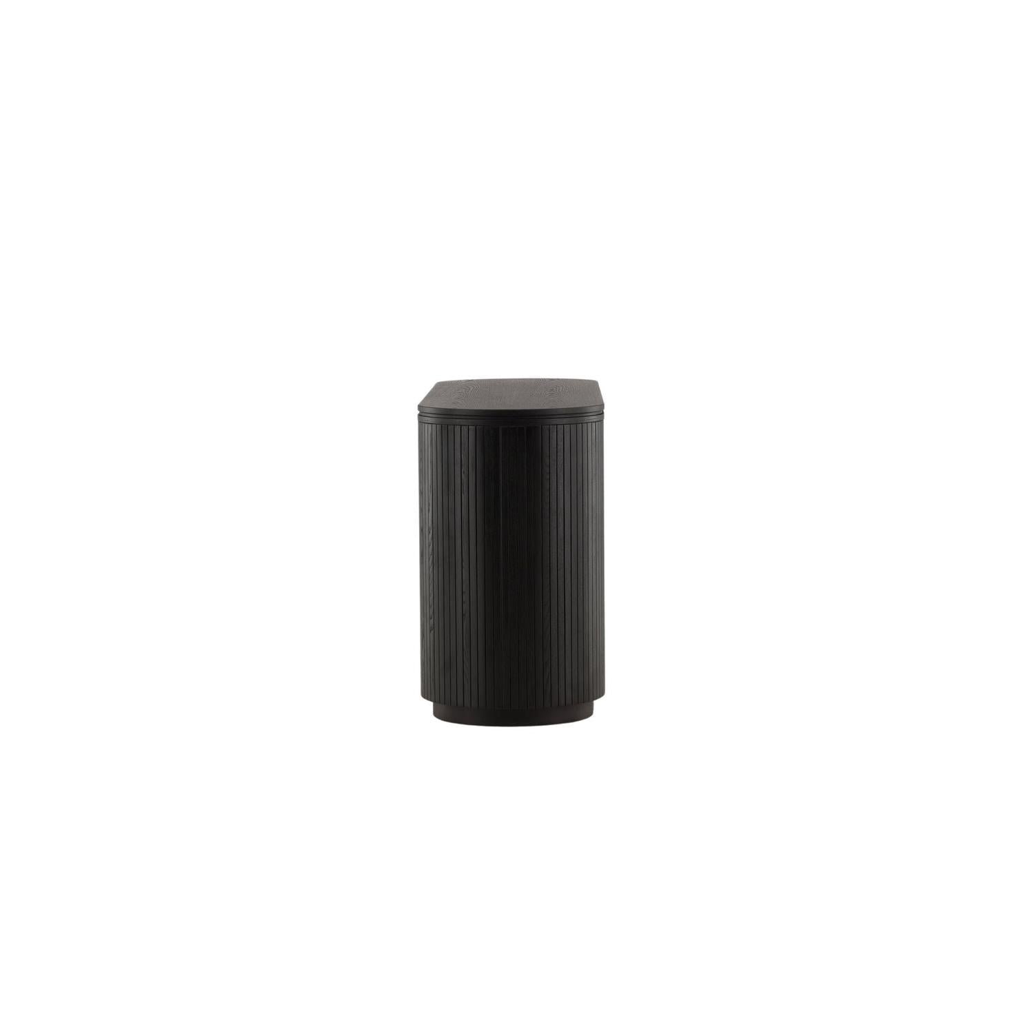 Sideboard Fjällbacka 160x80cm - Schwarz-Sideboards-Vind-le canapé