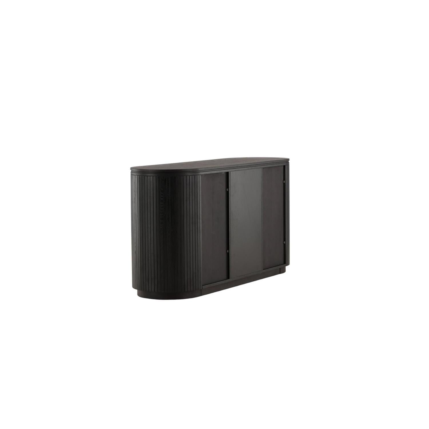 Sideboard Fjällbacka 160x80cm - Schwarz-Sideboards-Vind-le canapé