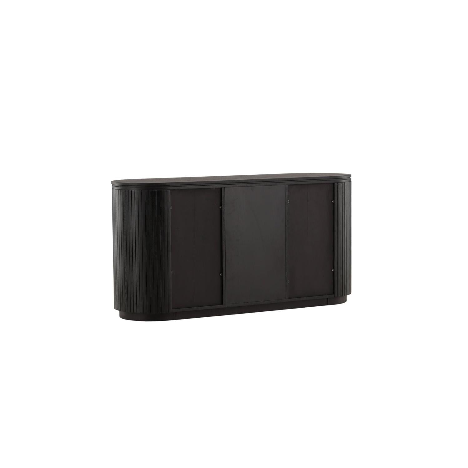Sideboard Fjällbacka 160x80cm - Schwarz-Sideboards-Vind-le canapé