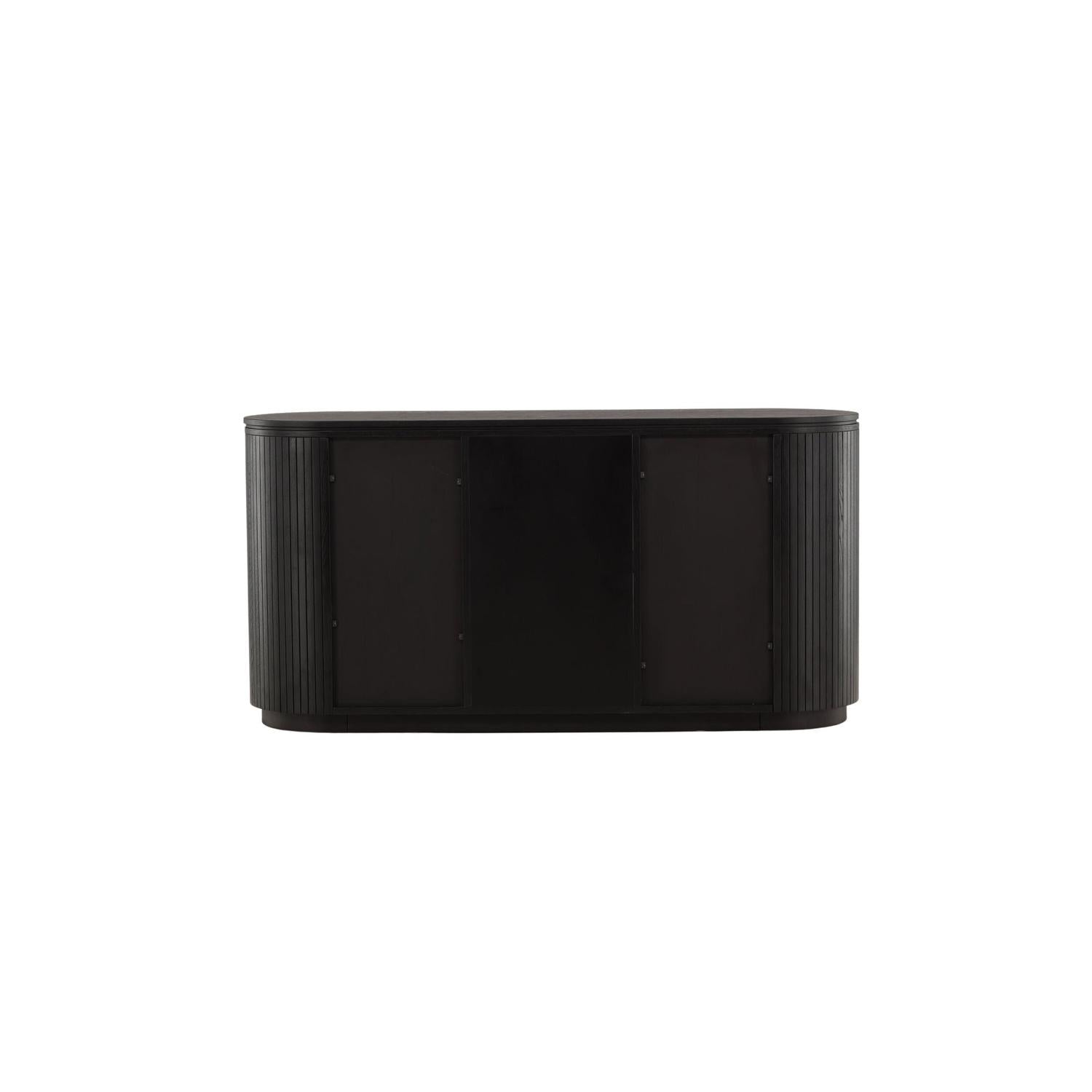 Sideboard Fjällbacka 160x80cm - Schwarz-Sideboards-Vind-le canapé