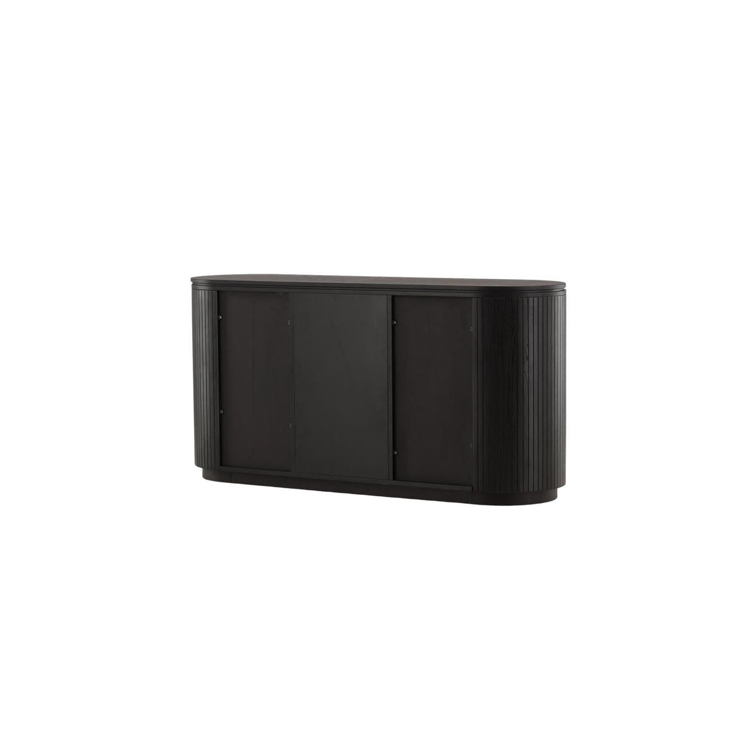 Sideboard Fjällbacka 160x80cm - Schwarz-Sideboards-Vind-le canapé