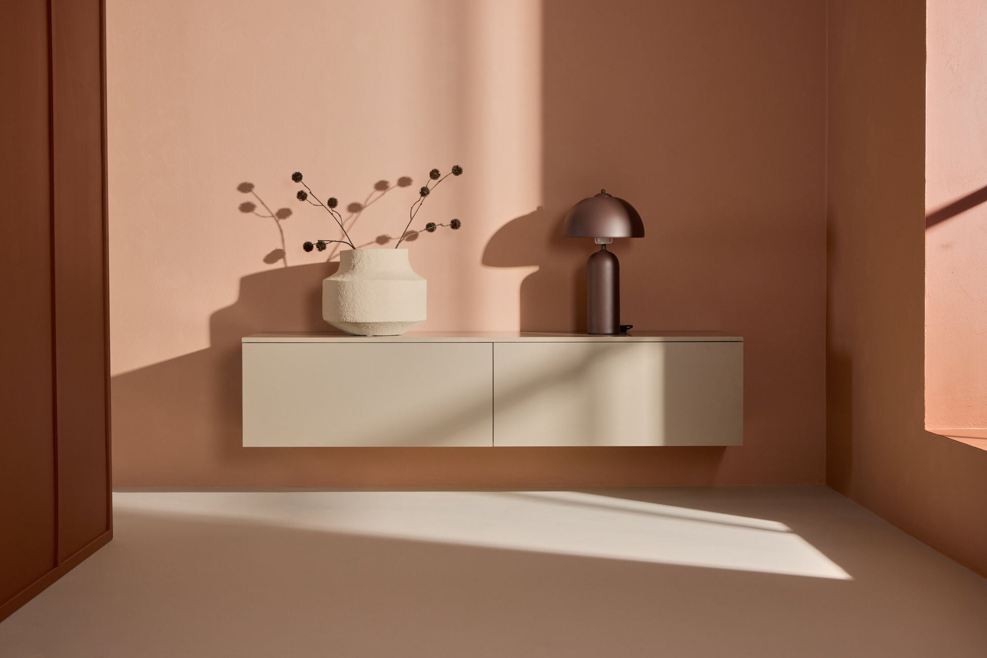 Sideboard Frihamn 160cm - Beige-Sideboards-Venture Home-le canapé