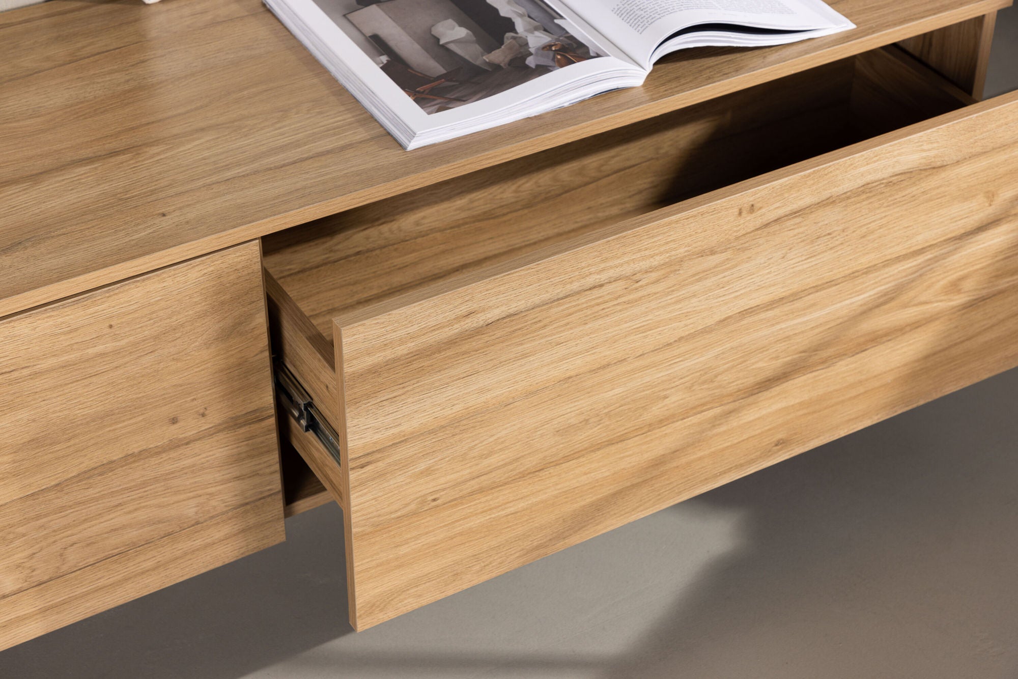 Sideboard Frihamn 160cm - Eiche Dekor-Sideboards-Venture Home-le canapé