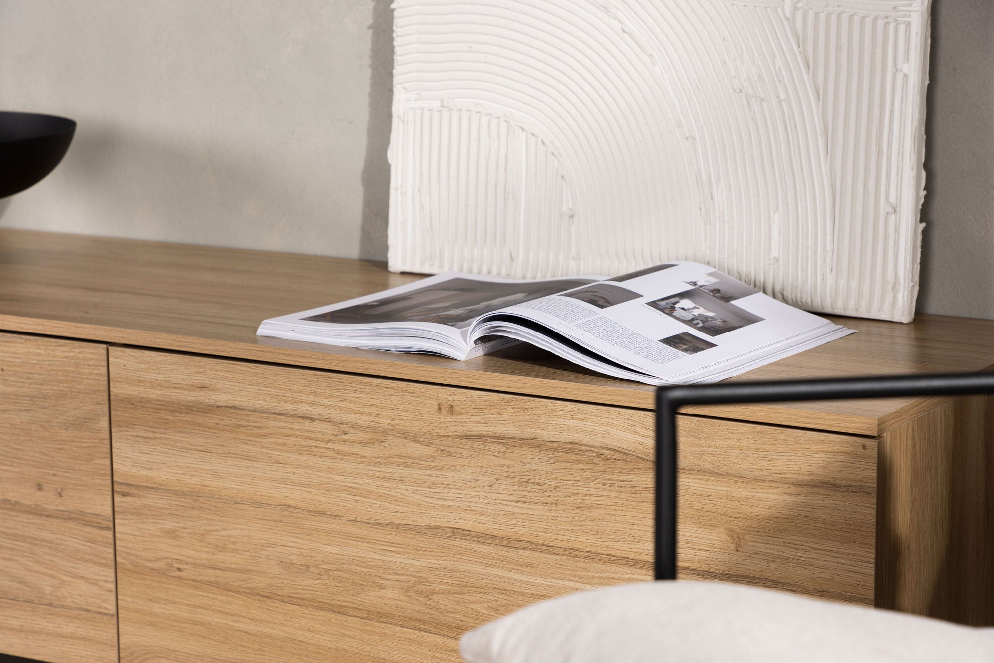 Sideboard Frihamn 160cm - Eiche Dekor-Sideboards-Venture Home-le canapé