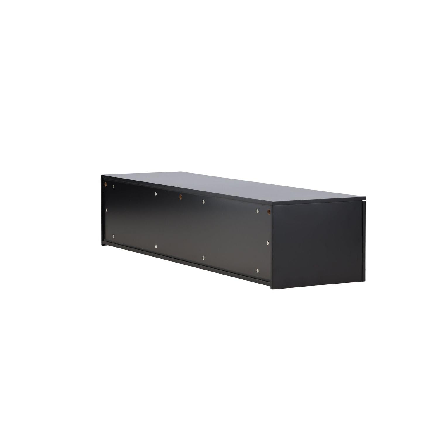 Sideboard Frihamn 160cm - Schwarz-Sideboards-Venture Home-le canapé
