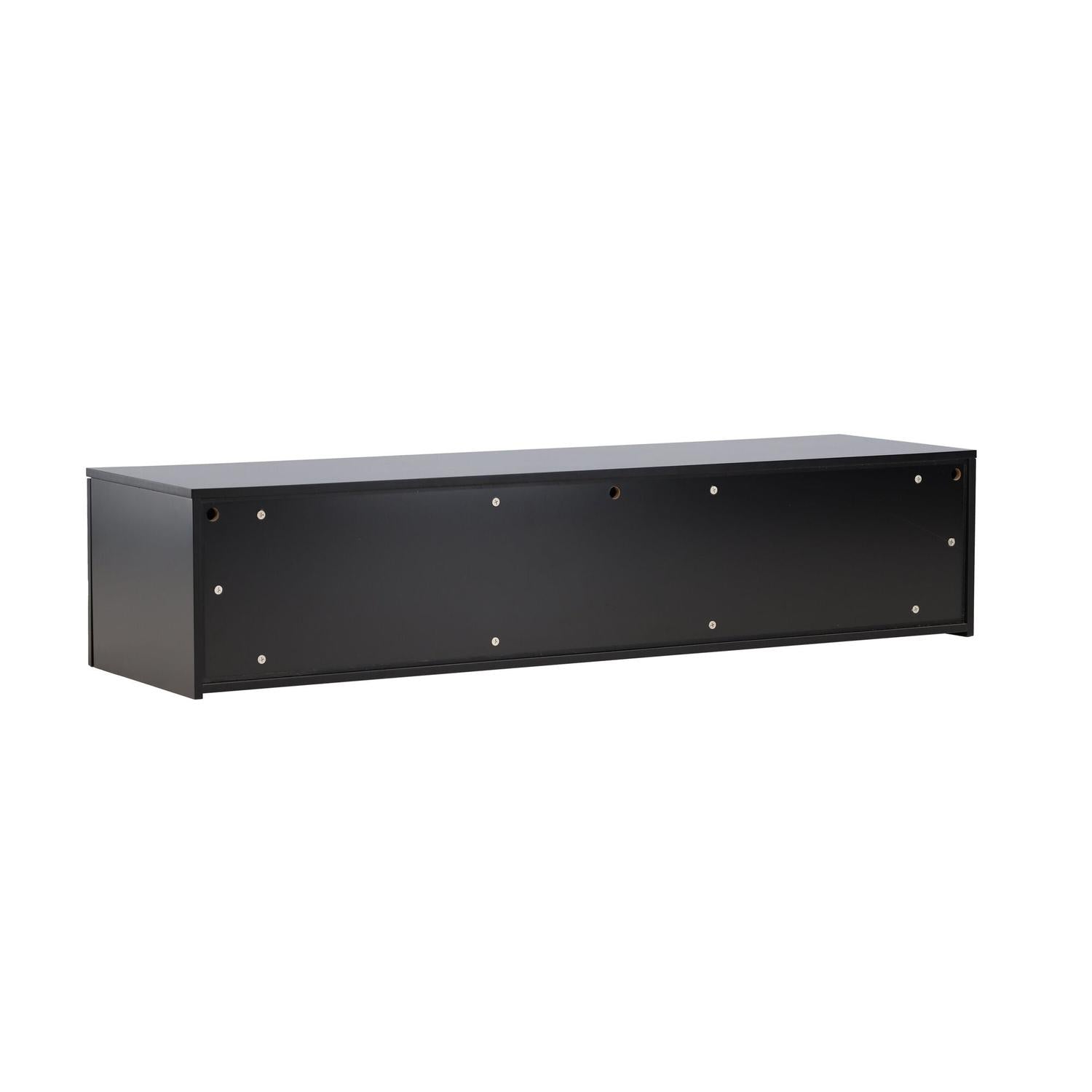 Sideboard Frihamn 160cm - Schwarz-Sideboards-Venture Home-le canapé