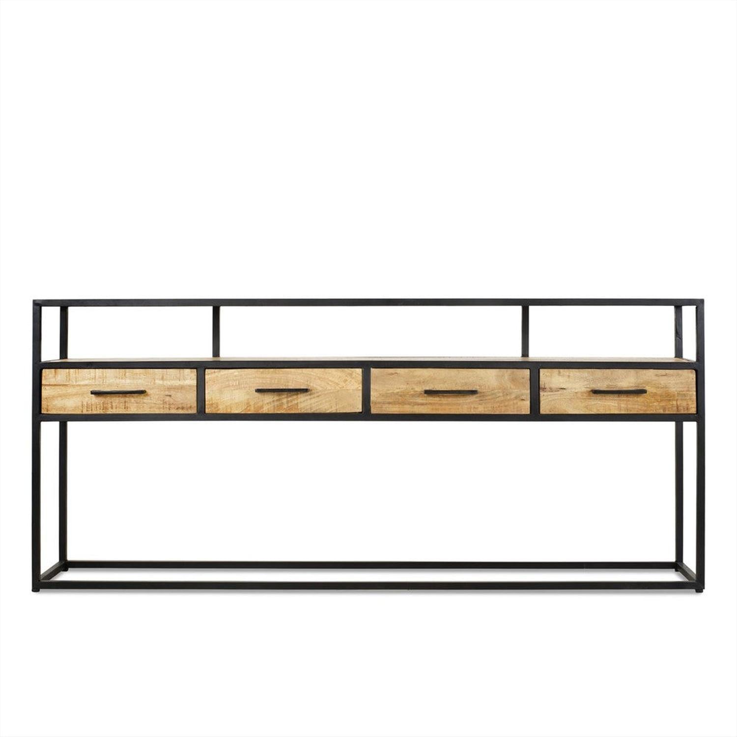 Sideboard Jax aus Mangoholz 180cm - Hellbraun-Sideboards-Benoa-le canapé