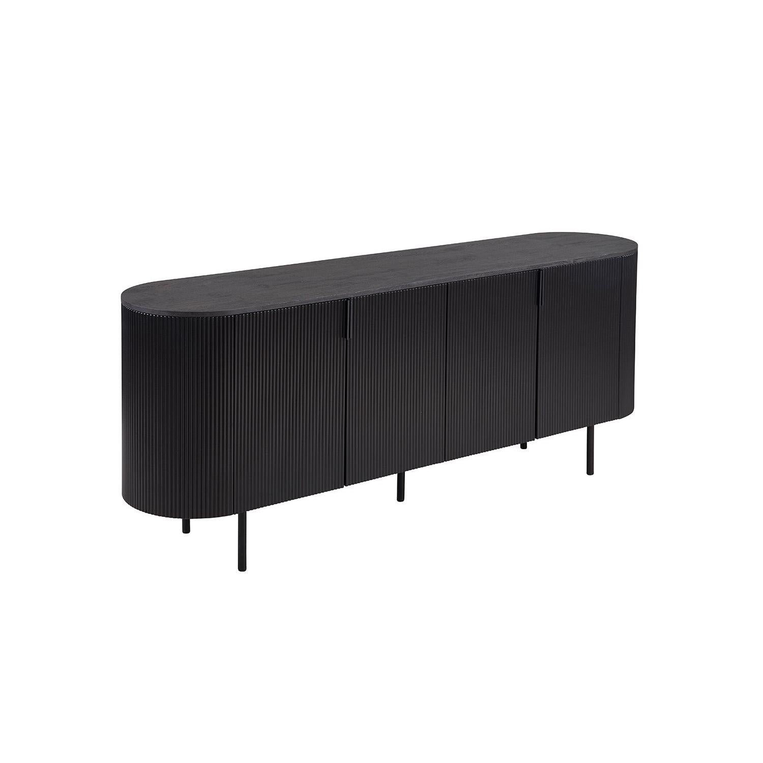 Sideboard Lagos 200cm - Dunkelbraun-Sideboards-Rousseau-le canapé