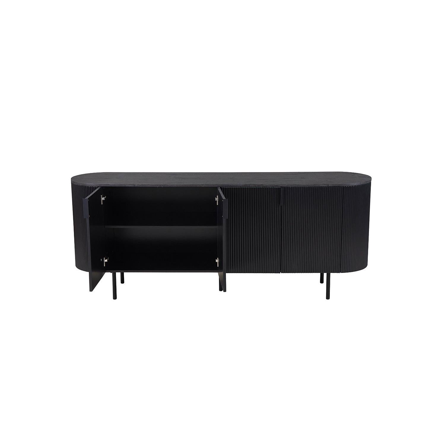 Sideboard Lagos 200cm - Dunkelbraun-Sideboards-Rousseau-le canapé