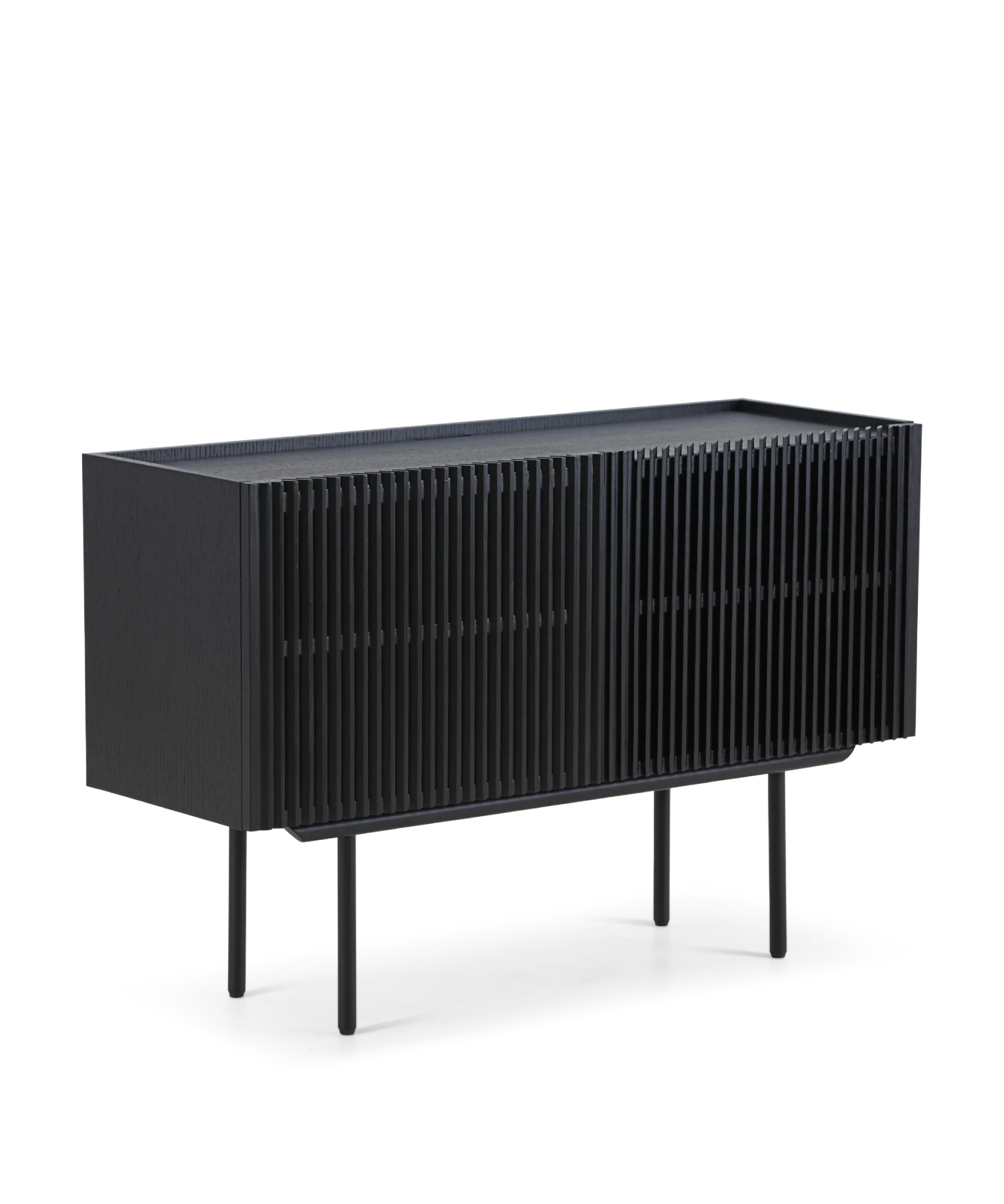 Sideboard Louvre 155cm - Schwarz-Njordec-le canapé
