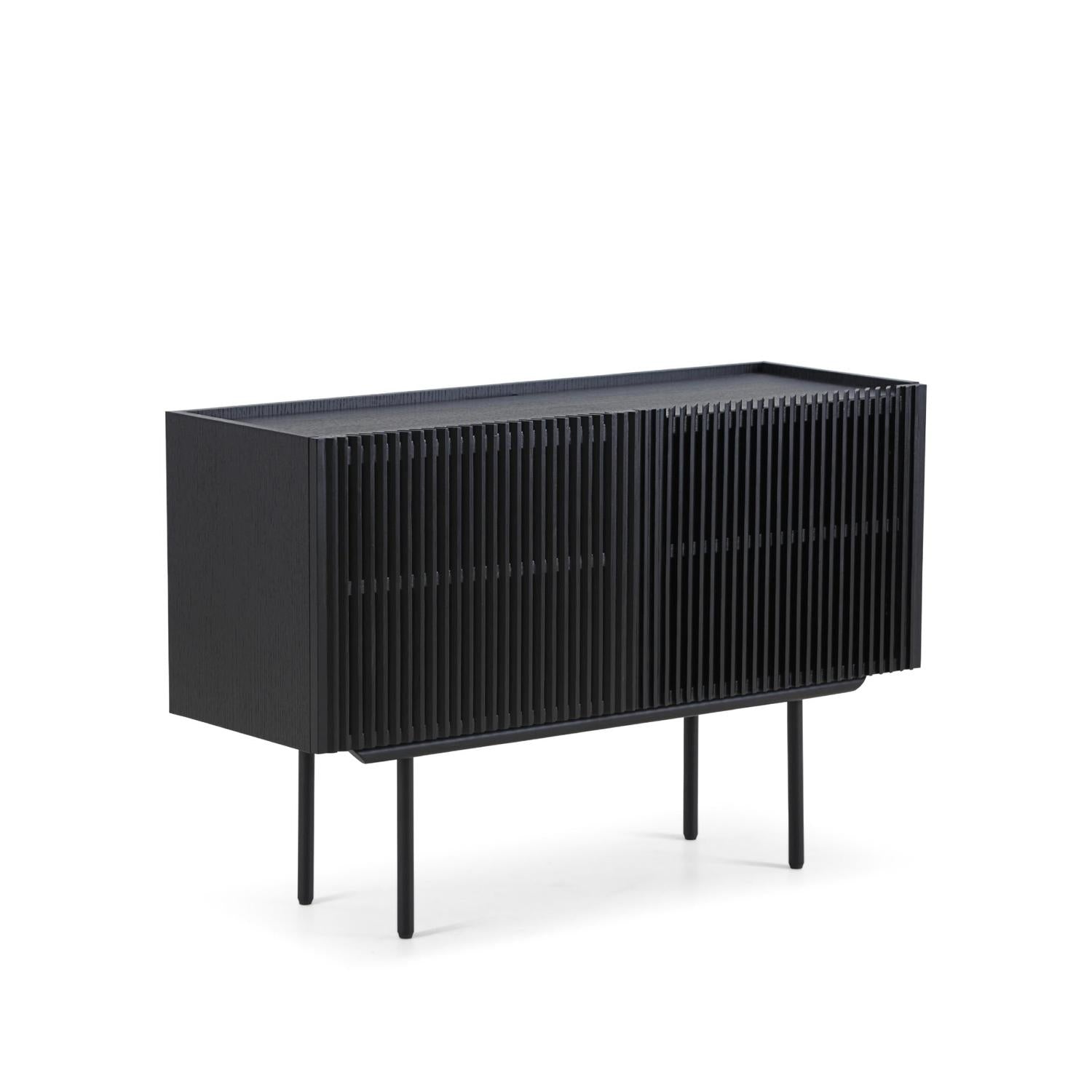 Sideboard Louvre 155cm - Schwarz-Njordec-le canapé