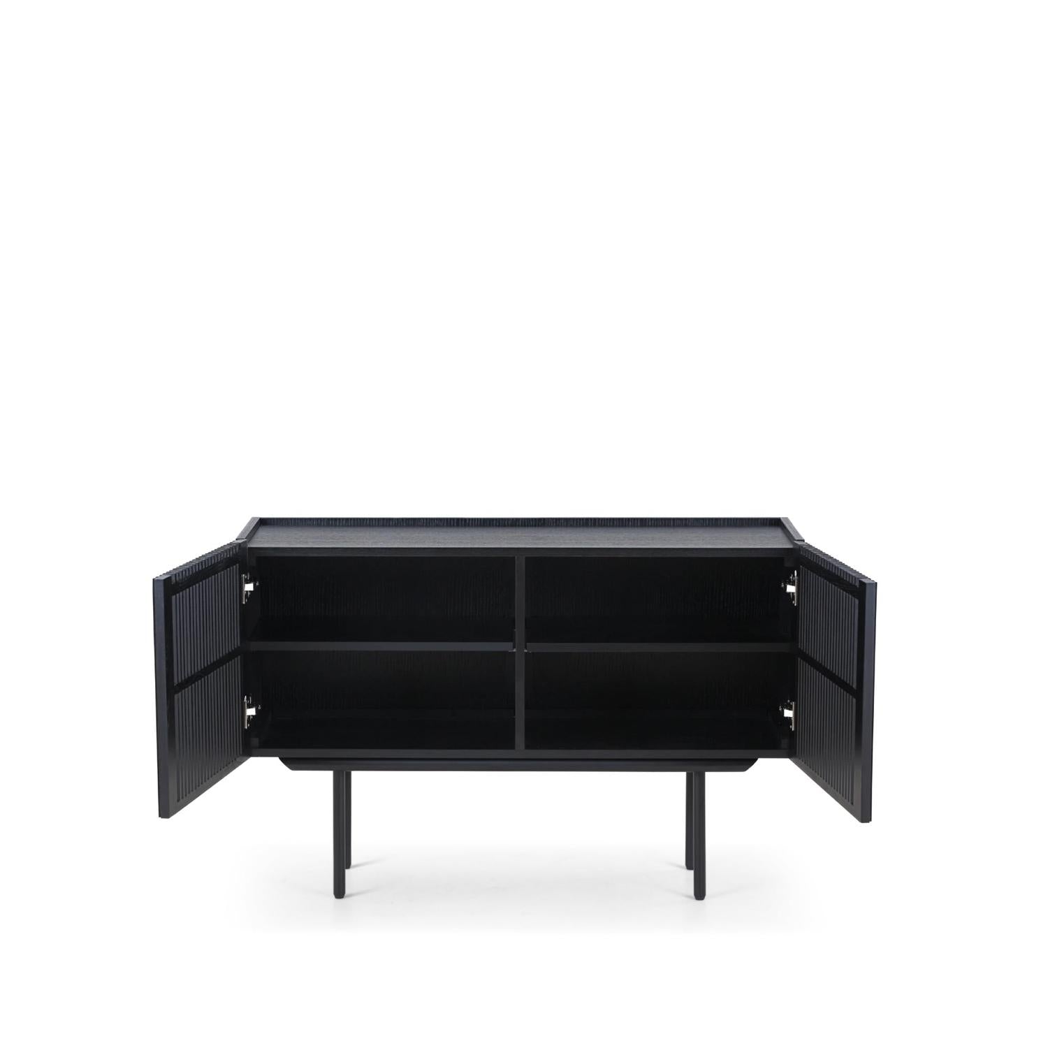 Sideboard Louvre 155cm - Schwarz-Njordec-le canapé
