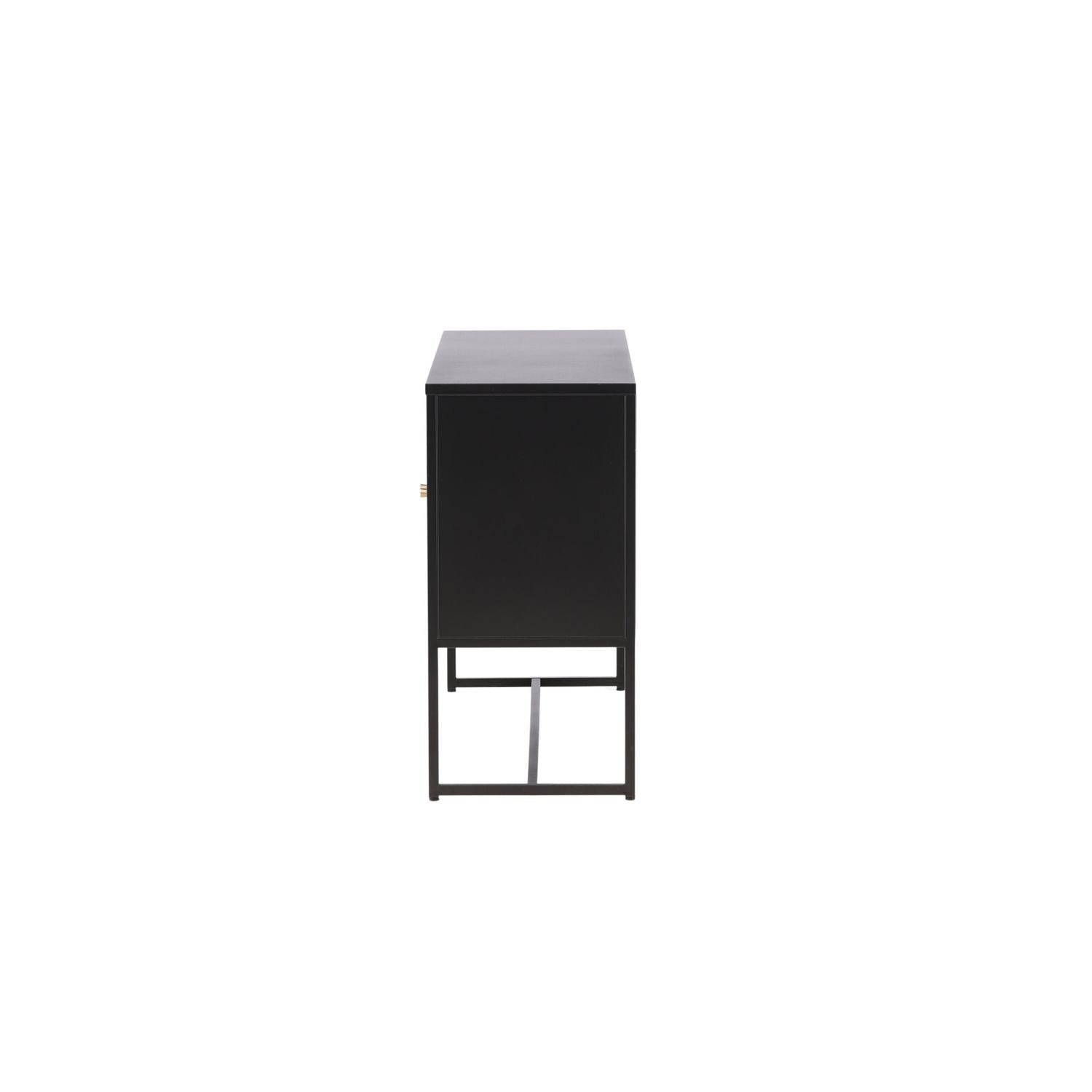 Sideboard Malla 120cm - Schwarz-Venture Home-le canapé