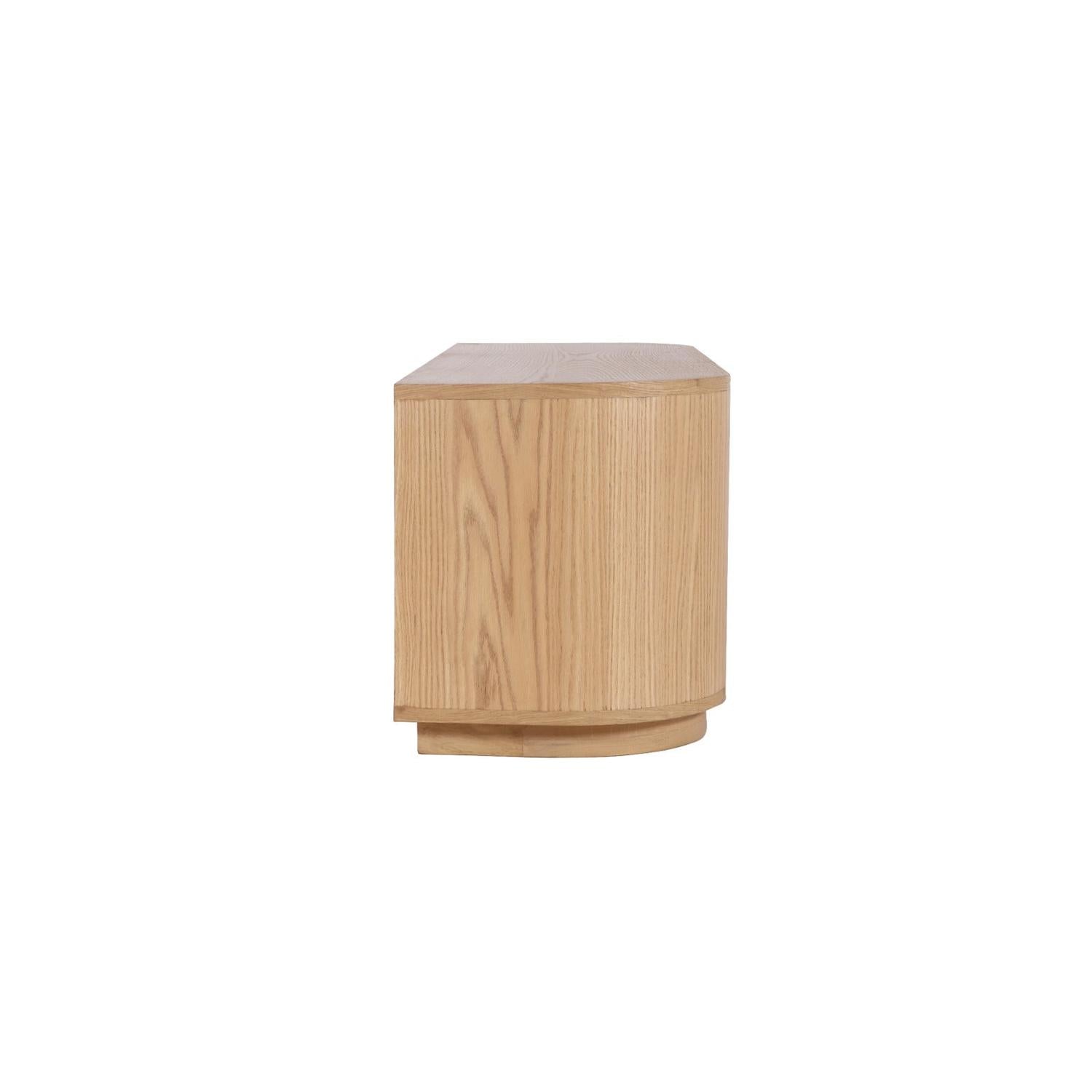 Sideboard Novero 140cm - Hellbraun-Sideboards-Livingfurn-le canapé