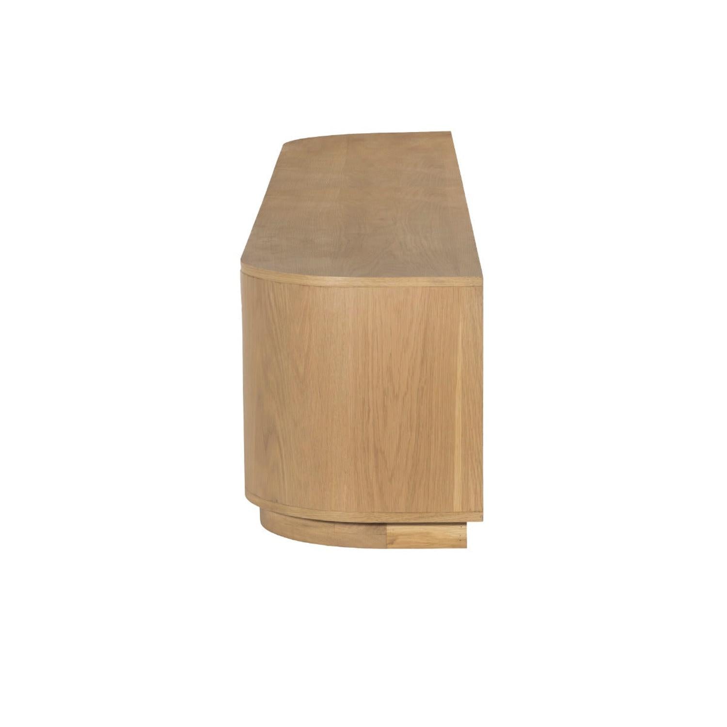 Sideboard Novero 220cm - Hellbraun-Sideboards-Livingfurn-le canapé