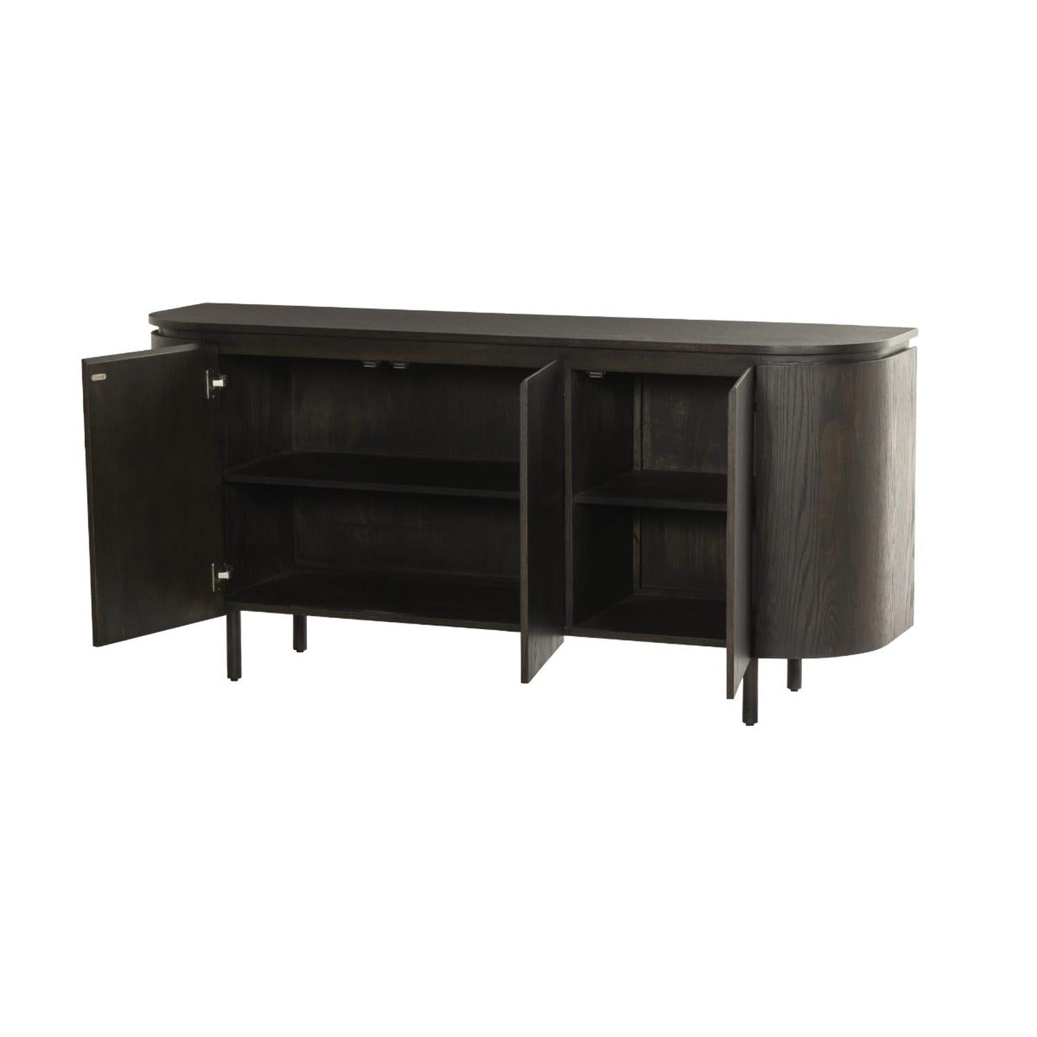 Sideboard Tobago 170cm - Dunkelbraun-Sideboards-Livingfurn-le canapé