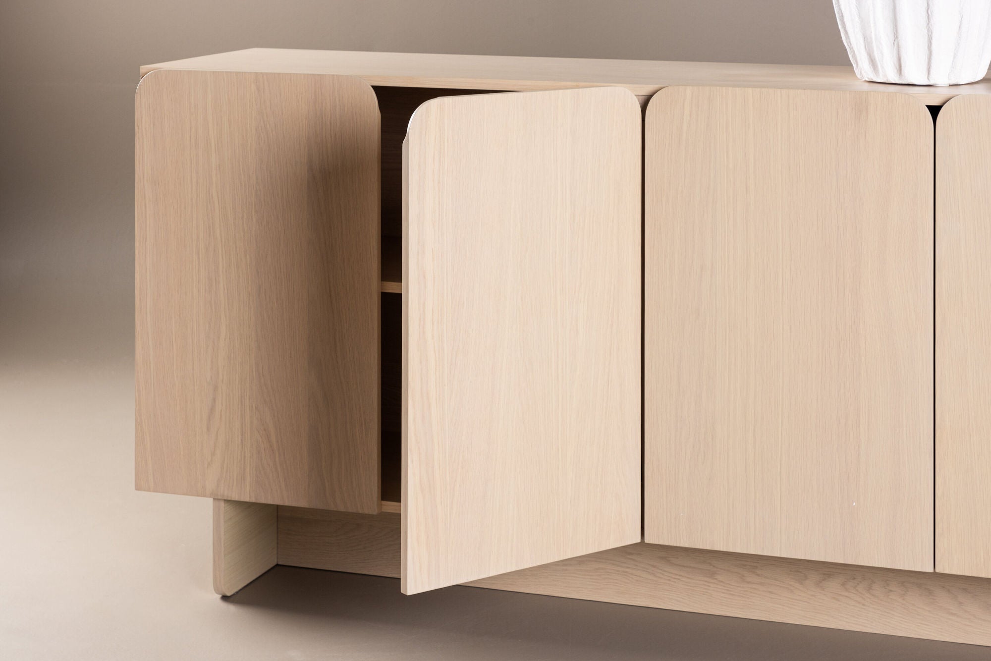 Sideboard Tyresö 160cm - Cremeweiß-Sideboards-Vind-le canapé