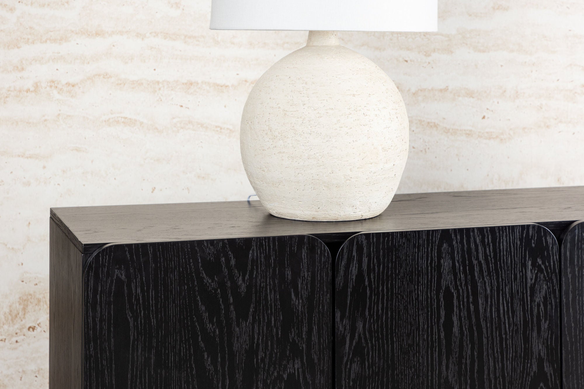 Sideboard Tyresö 160cm - Schwarz-Vind-le canapé