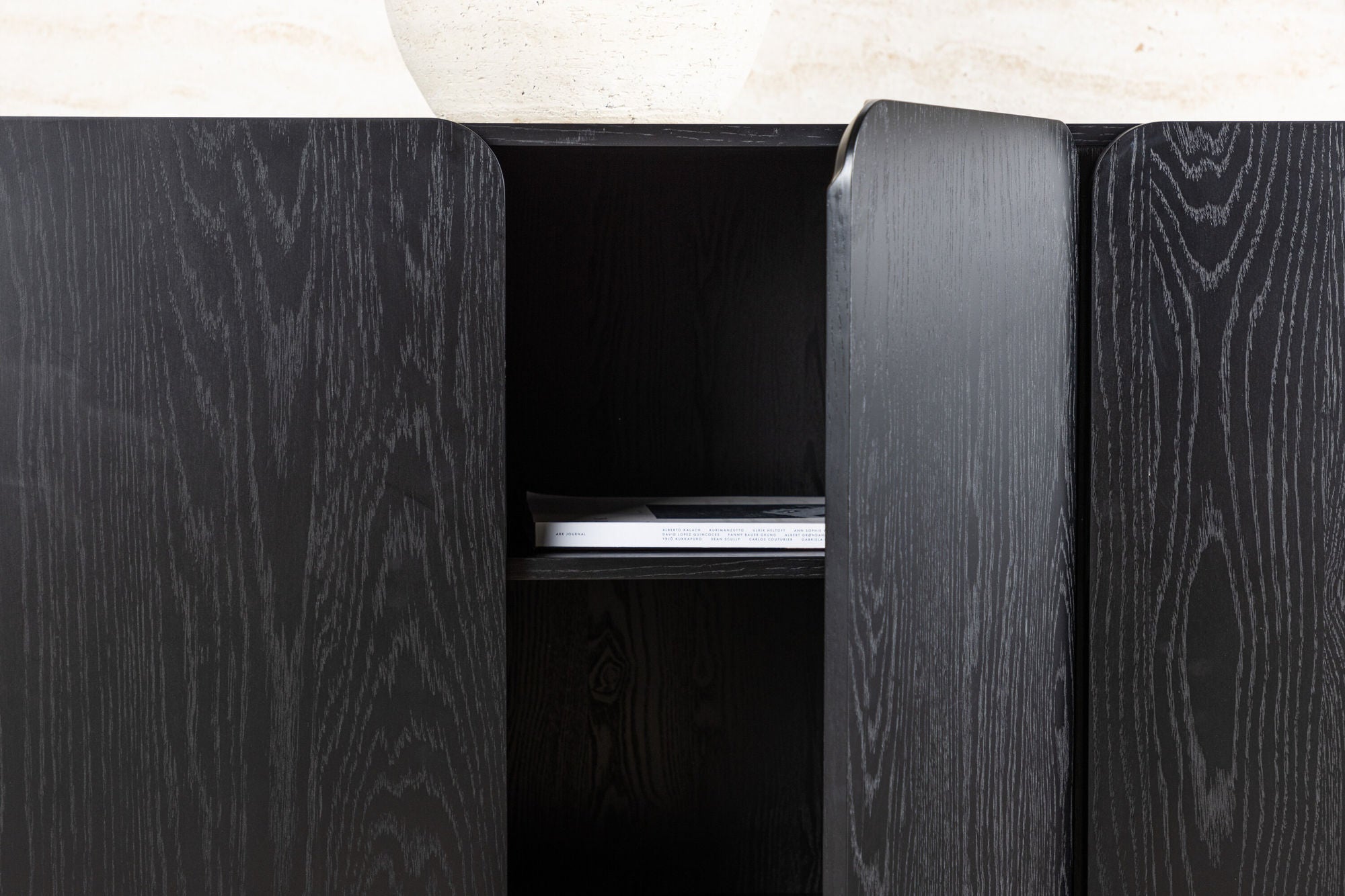 Sideboard Tyresö 160cm - Schwarz-Vind-le canapé