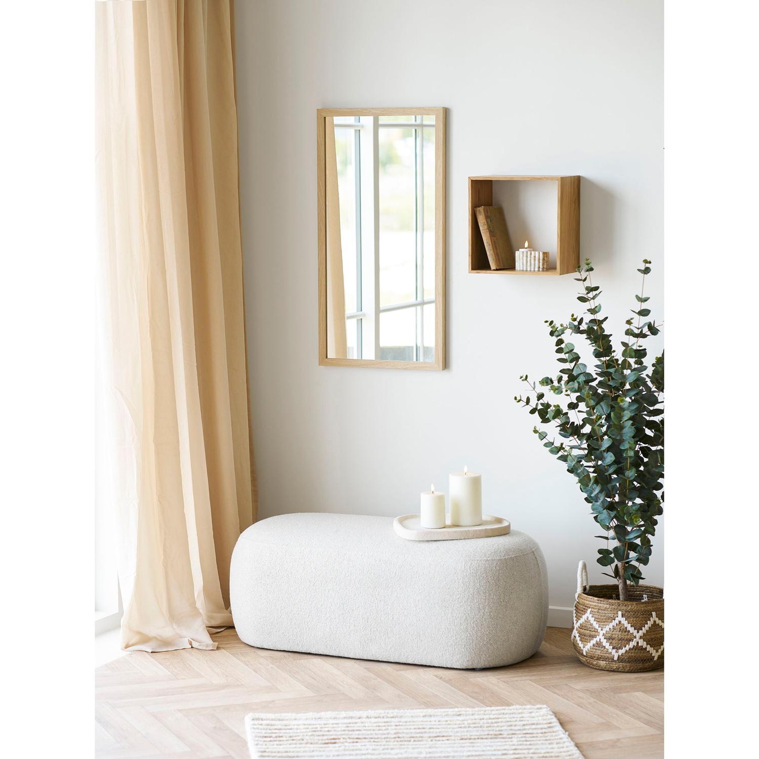 Sitzbank Blossomville 100cm - Beige-Bänke-House Nordic-le canapé