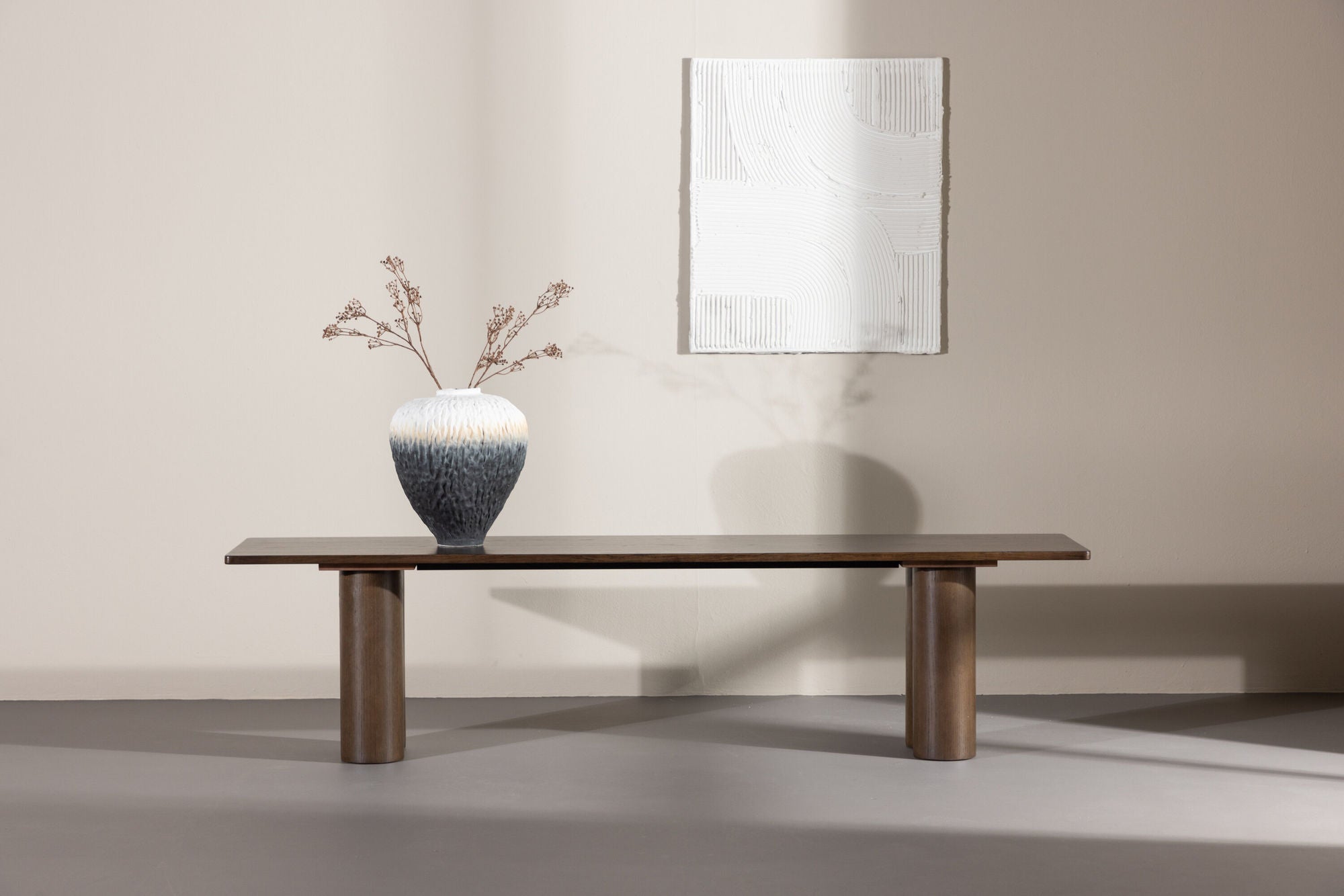 Sitzbank Olivia 180cm - Mokka-Bänke-Venture Home-le canapé