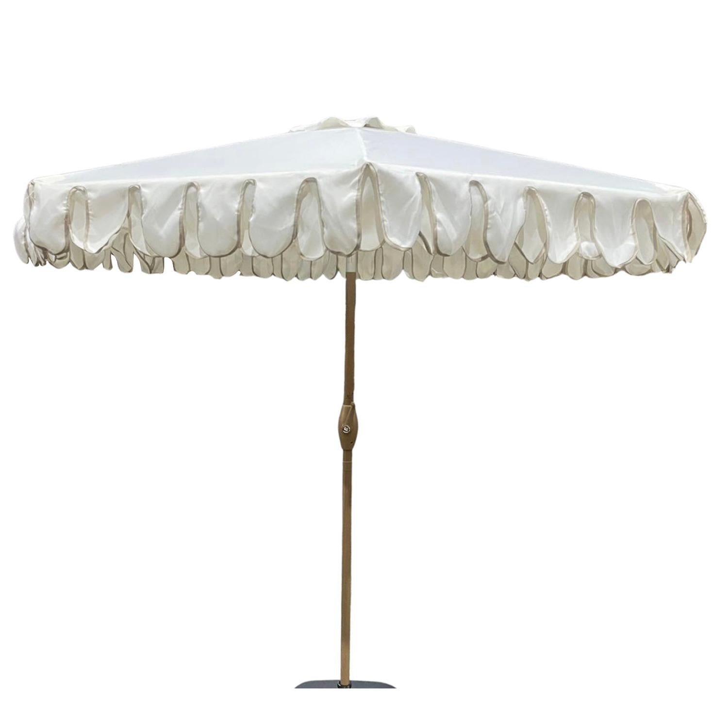 Sonnenschirm Amalfi Ø230cm - Weiß-Sonnenschirme-Pole to Pole-le canapé