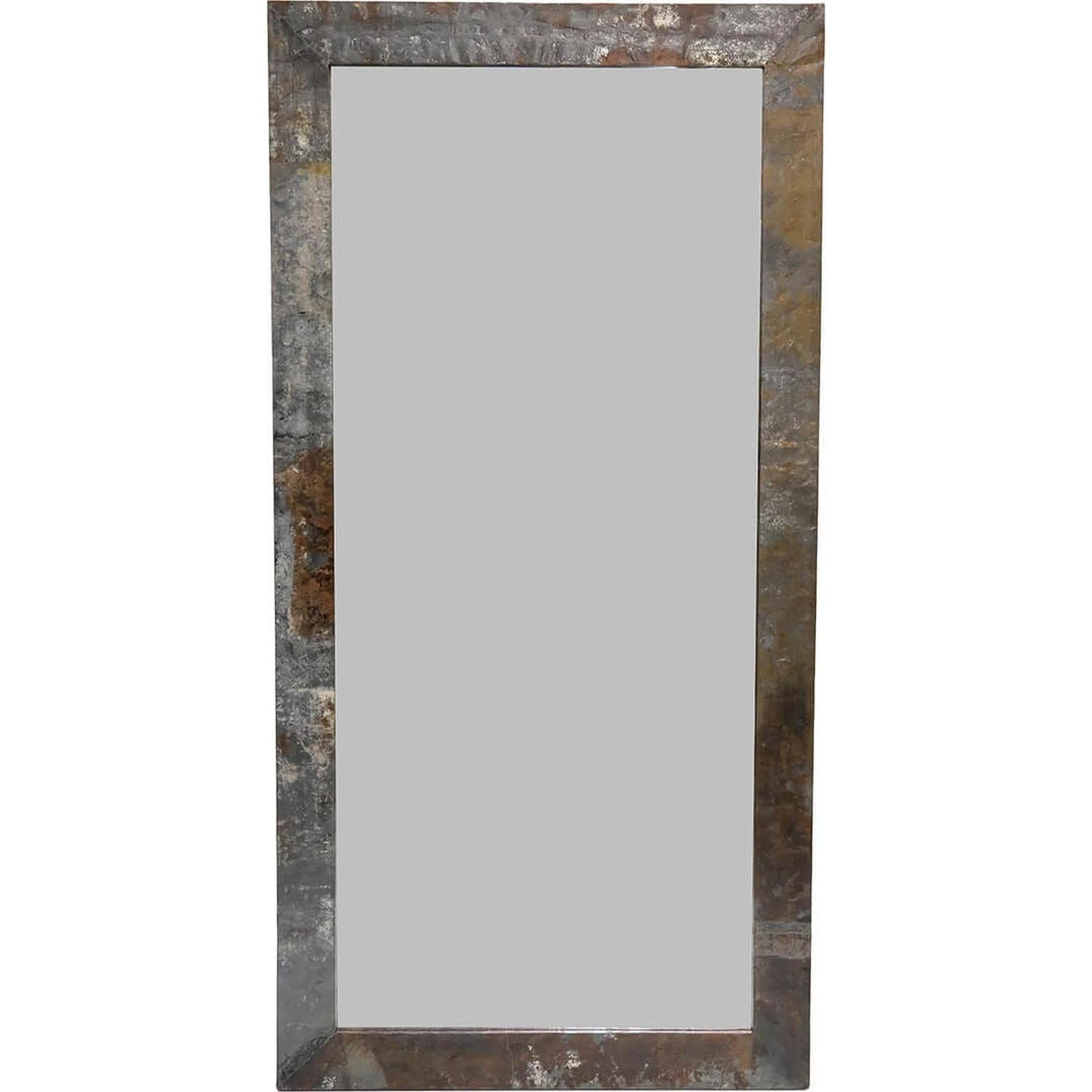 Spiegel Houston 200*100cm mit rohem Eisenrahmen-Ganzkörperspiegel-Trademark Living-le canapé