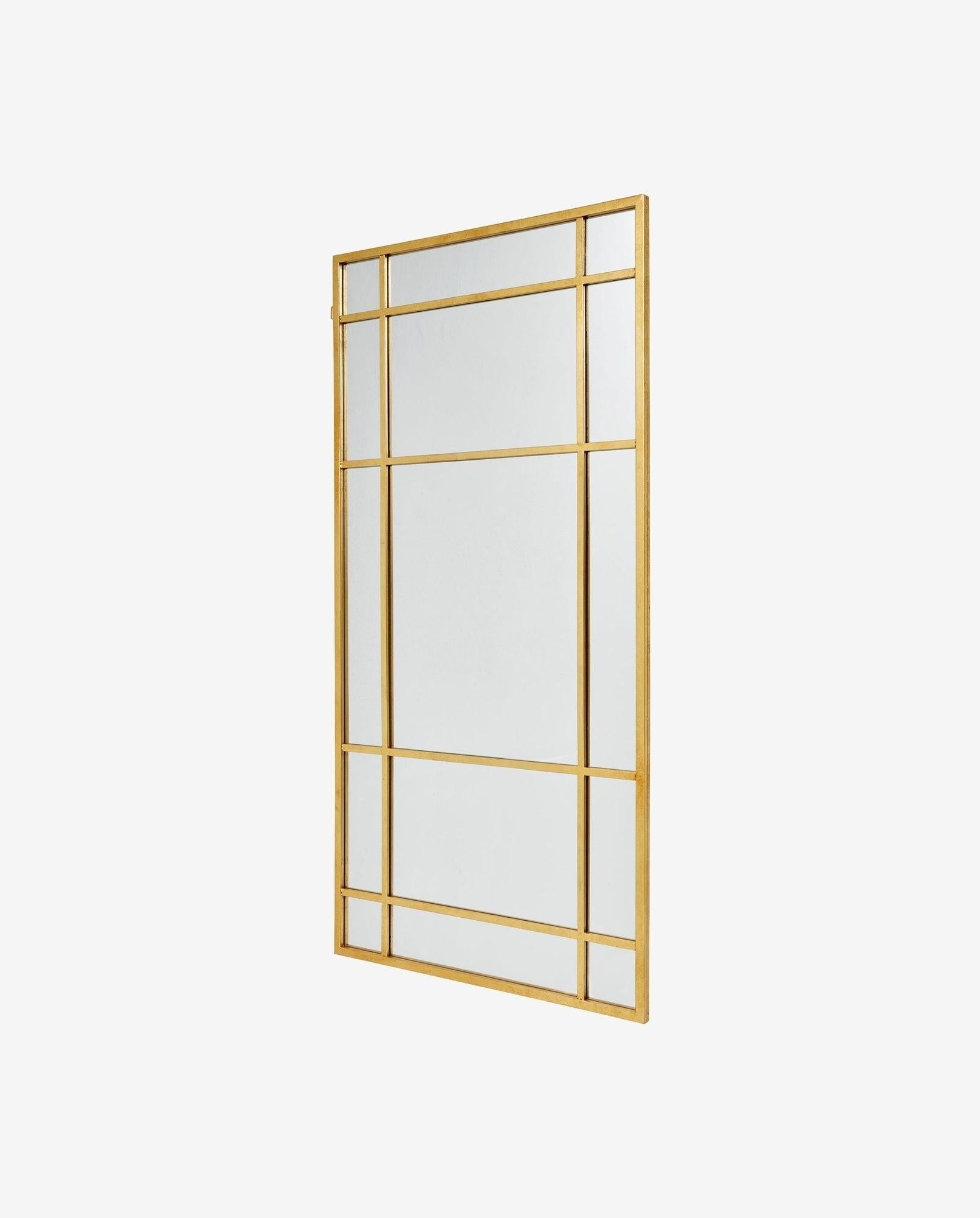 Spiegel SPIRIT 203cm aus Eisen - goldenes Finish-Ganzkörperspiegel-Nordal A/S-le canapé