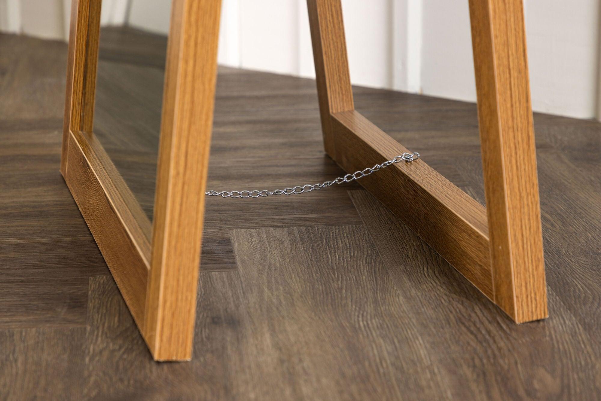 Standspiegel Sebring 170cm - Dunkelbraun-Standspiegel-Venture Home-le canapé