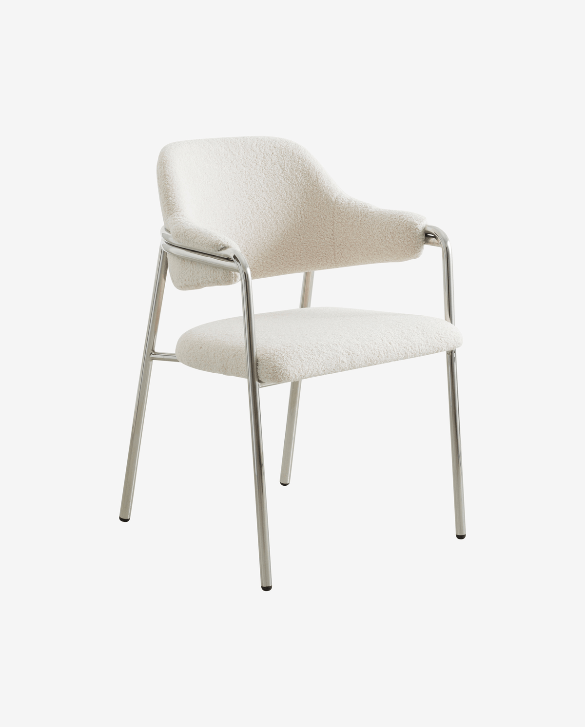 Stuhl Albert aus Metall - Weiß-Esszimmerstühle-Nordal A/S-le canapé