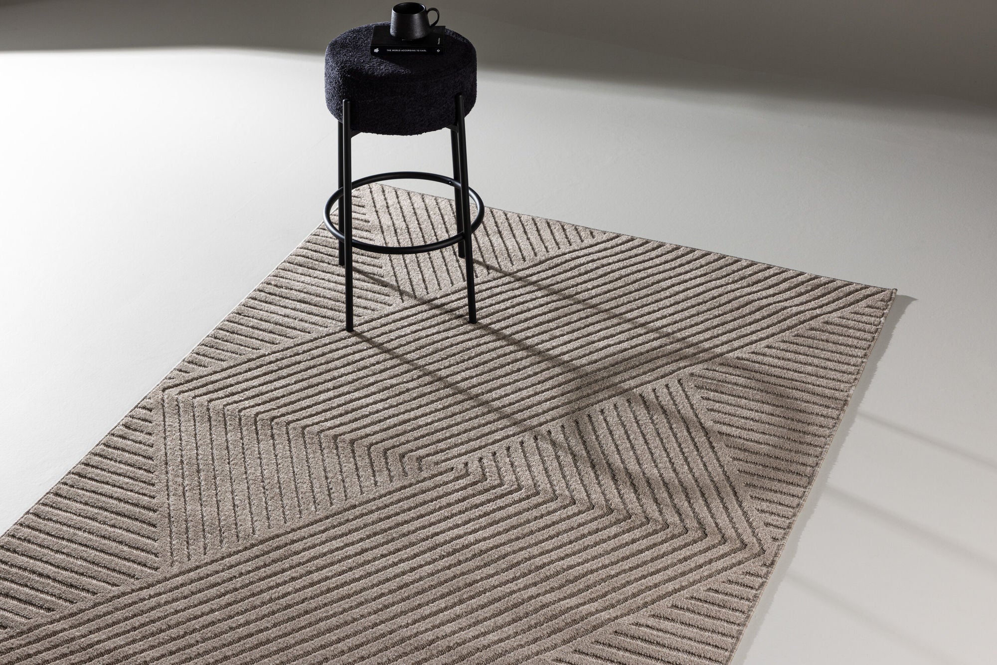 Teppich Aron 230*160cm - Braun-Teppiche-Venture Home-le canapé